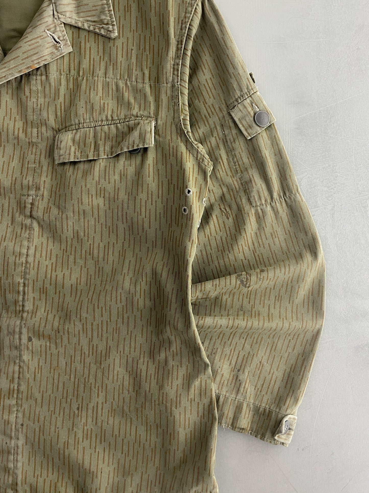 Faded East German Rain Camo Jacket [M]