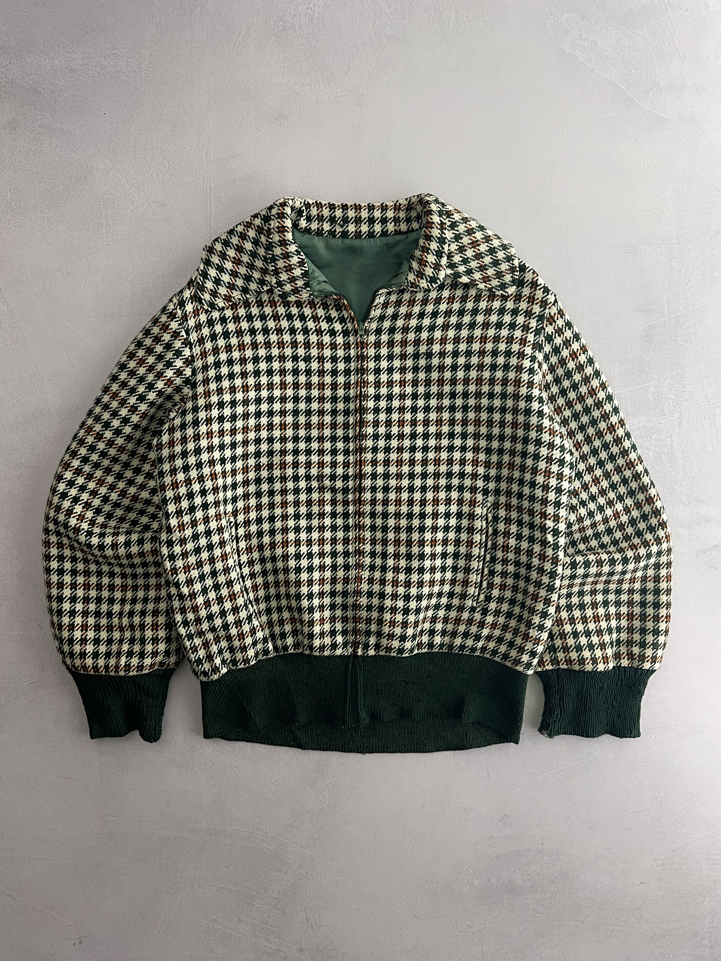 60's Houndstooth Jacket [M]