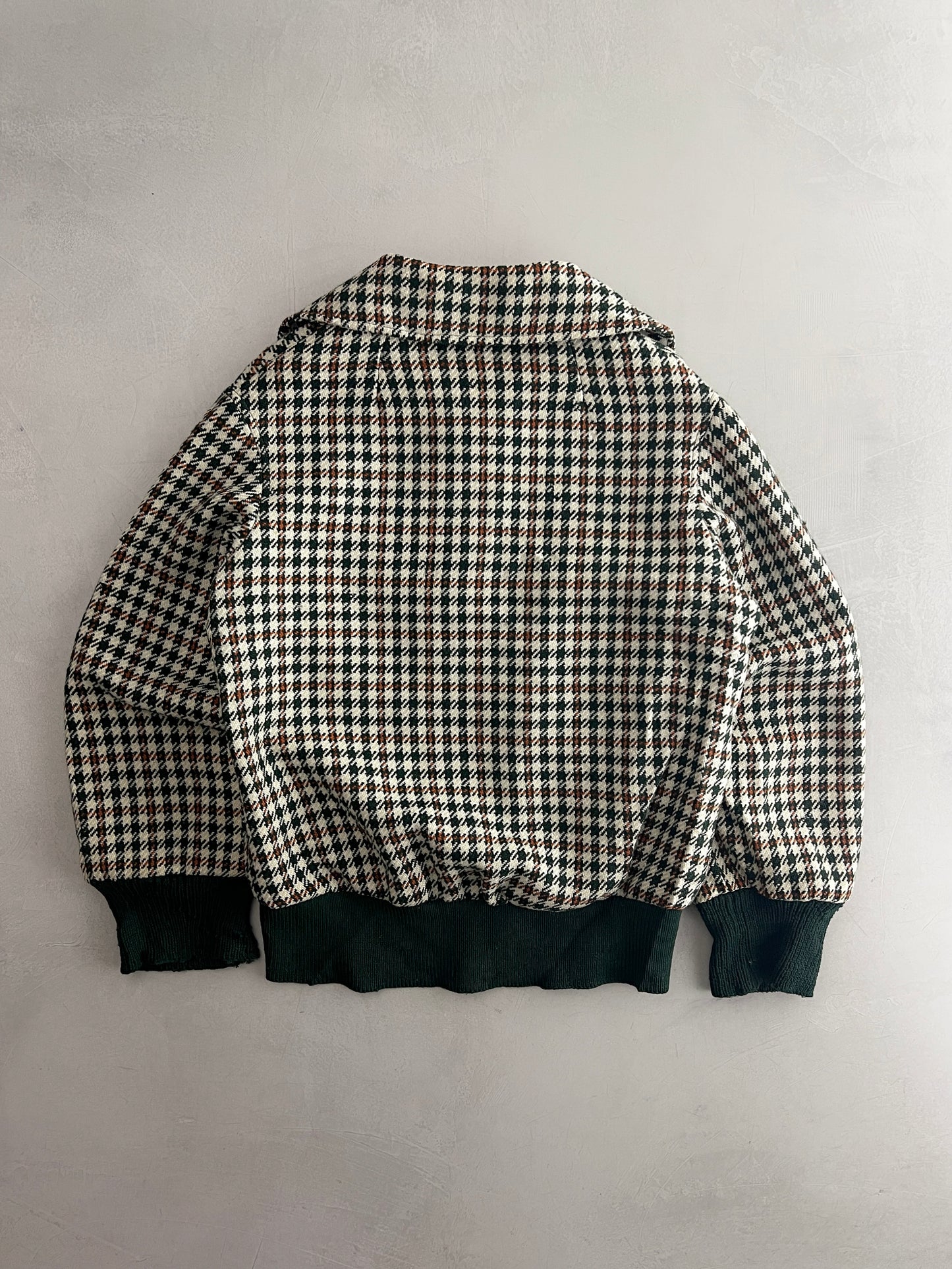 60's Houndstooth Jacket [M]