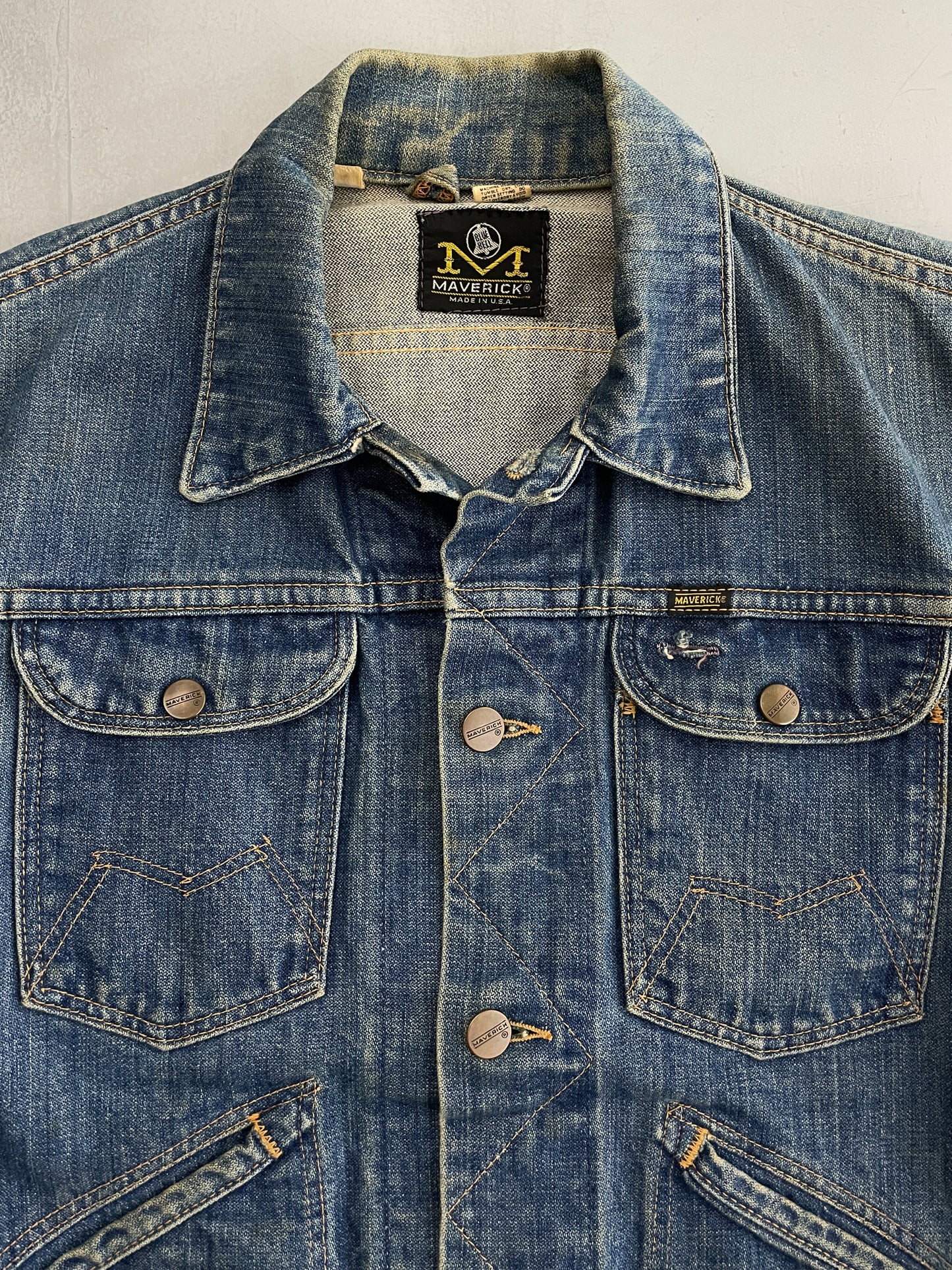 Maverick Blue Bell Selvage Denim Jacket [S/M]