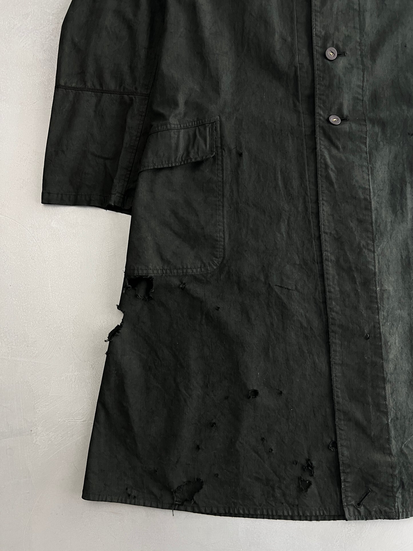 Overdyed Japanese Trench Coat [S/M]