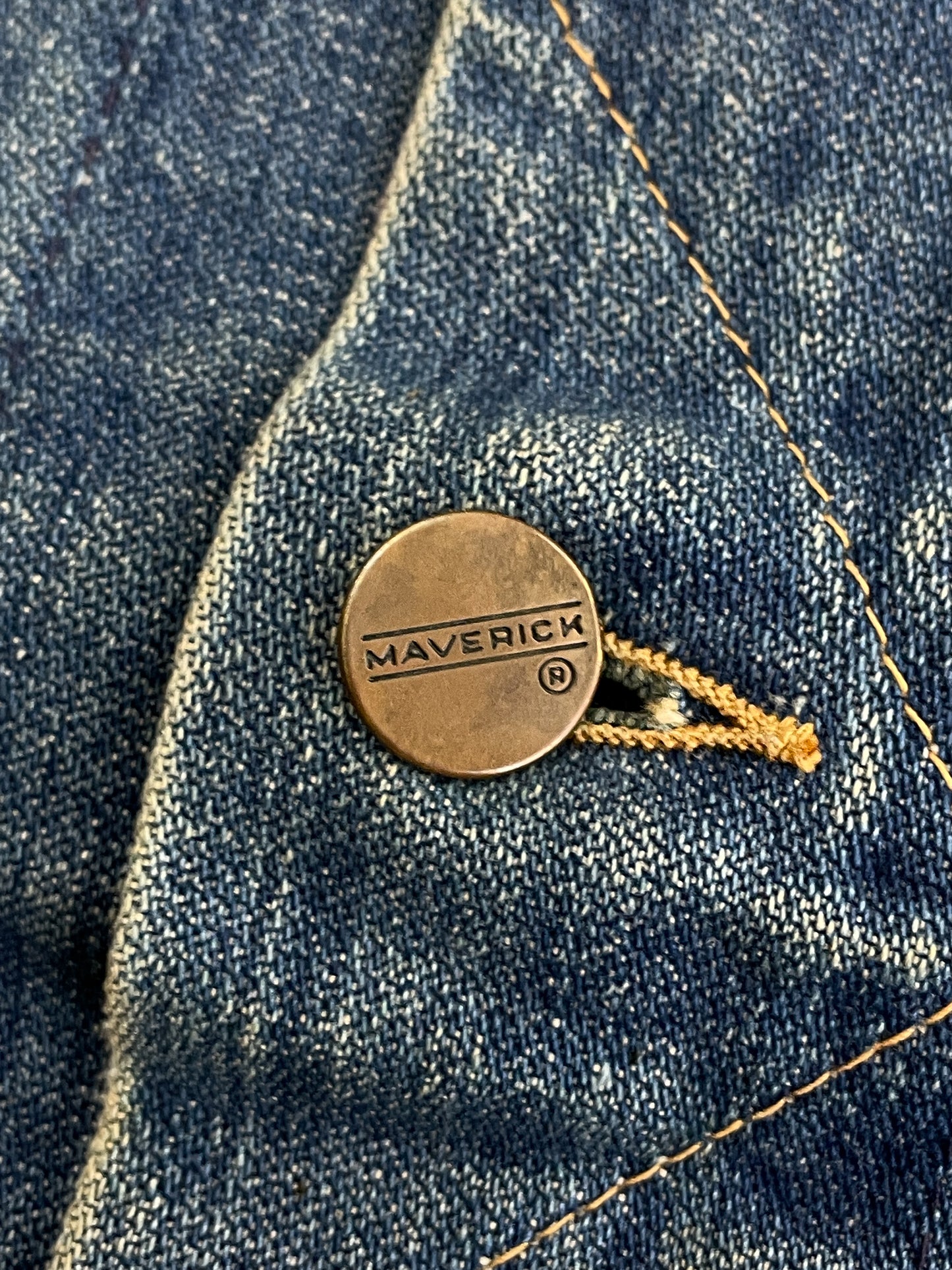 Maverick Blue Bell Selvage Denim Jacket [S/M]