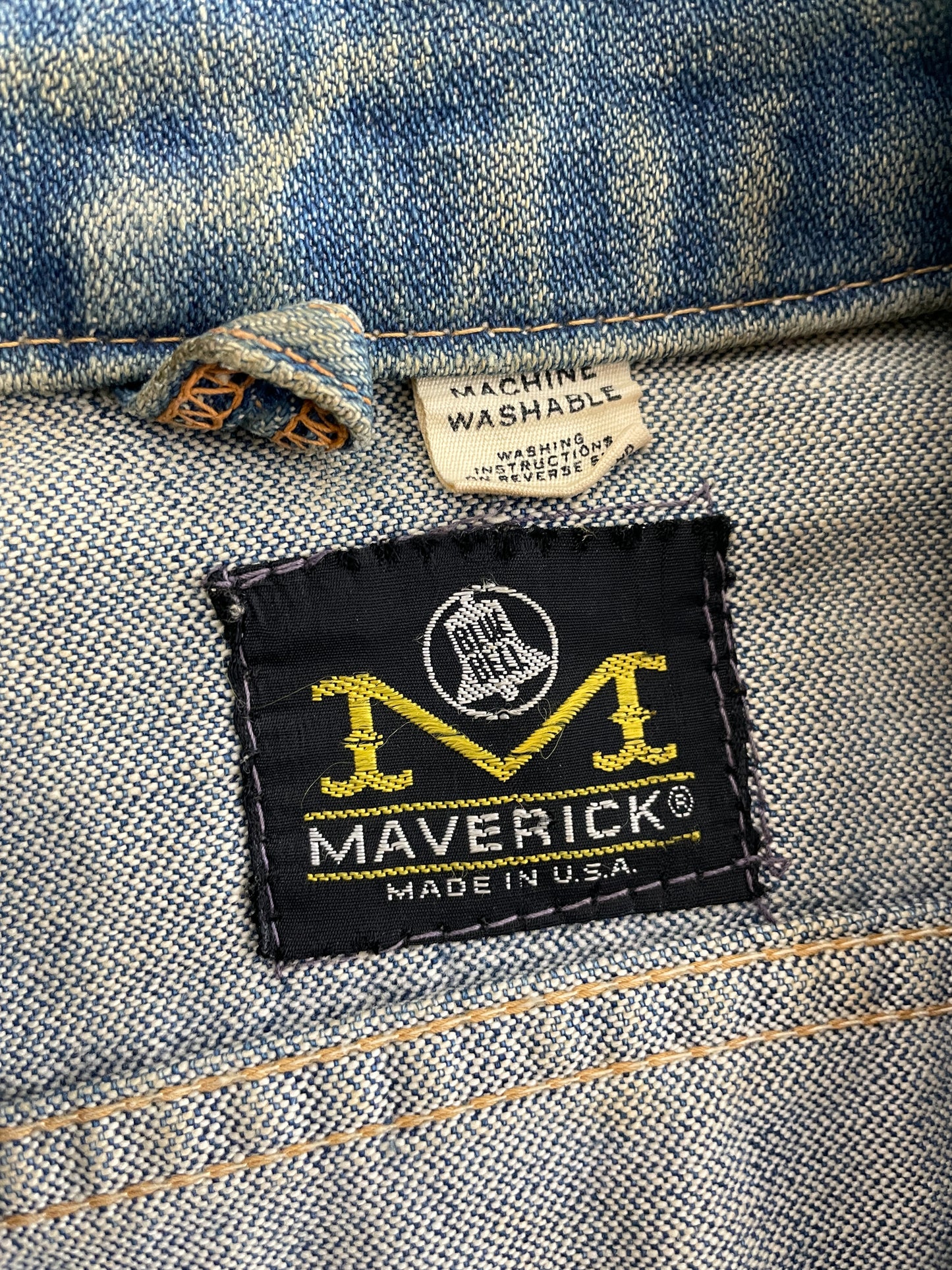 Maverick Blue Bell Selvage Denim Jacket [S/M]