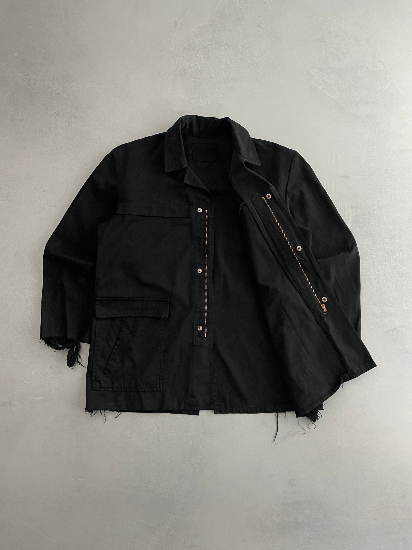 Thrashed Overdyed Japanese NEC Jacket [M]