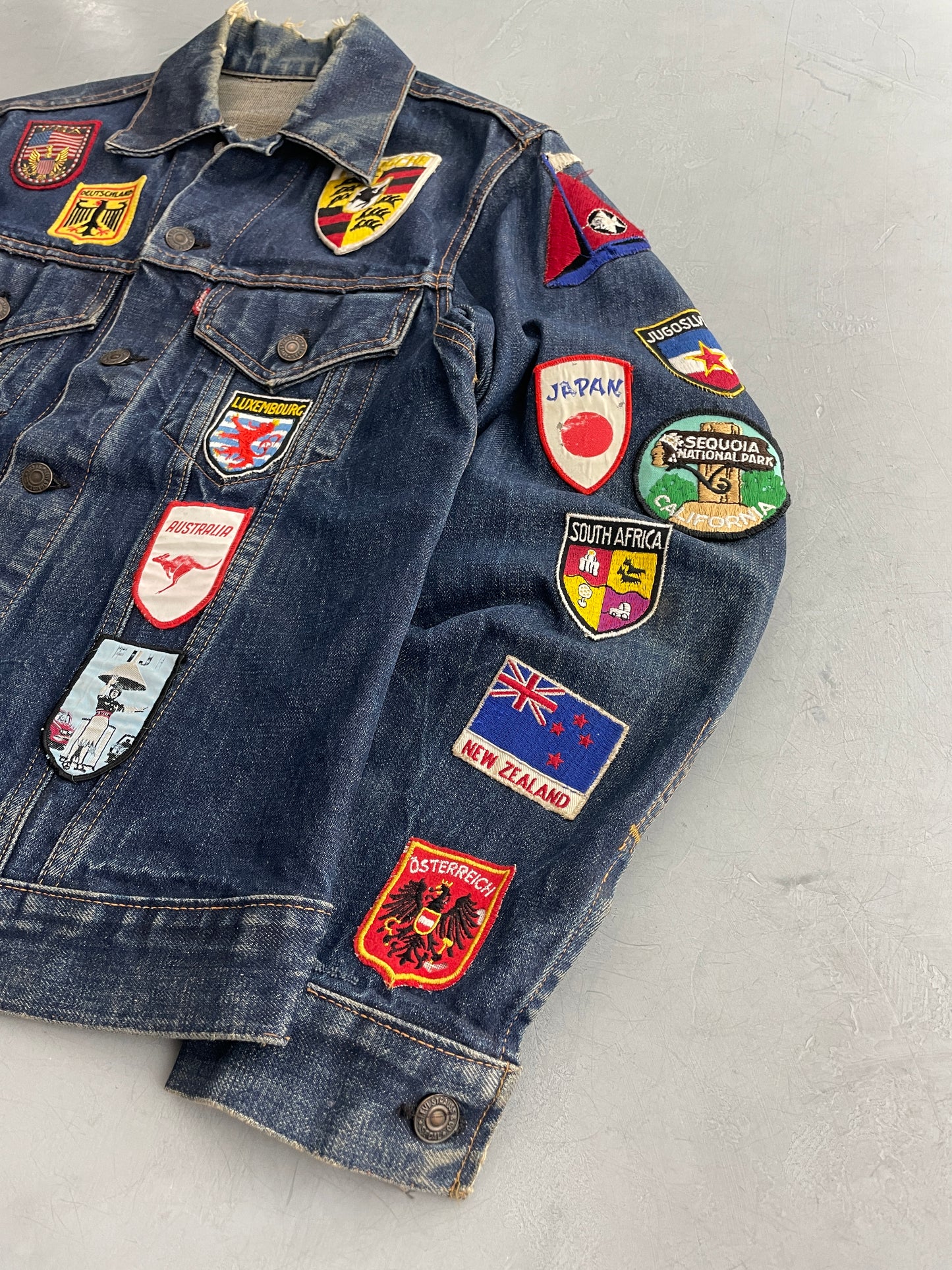 Late 60's Patched Levi's Big E Type III [M]