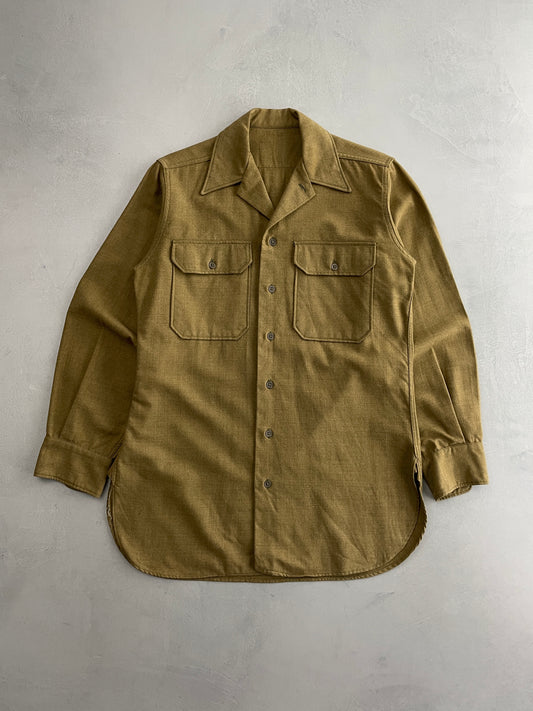 Deadstock Wool Army Shirt [M/L]
