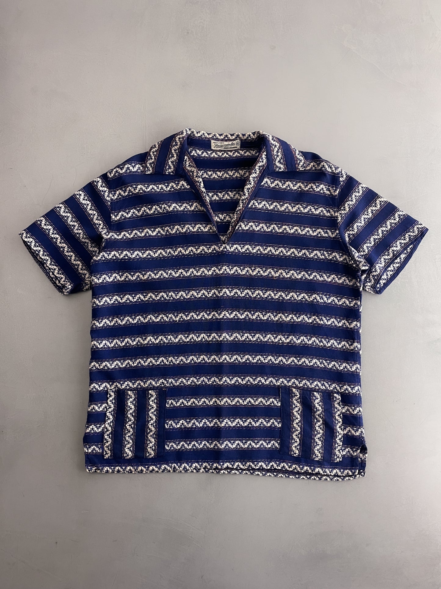 70's Haracopoulos Woven Shirt [L]