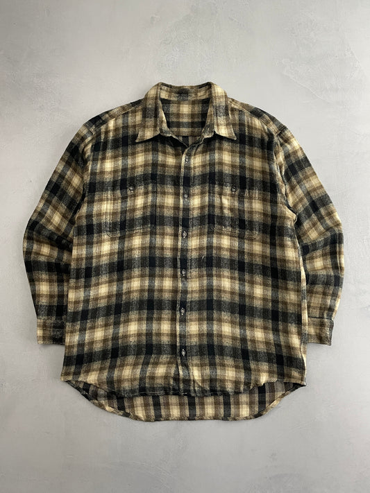 90's Wool Flannel [XL]