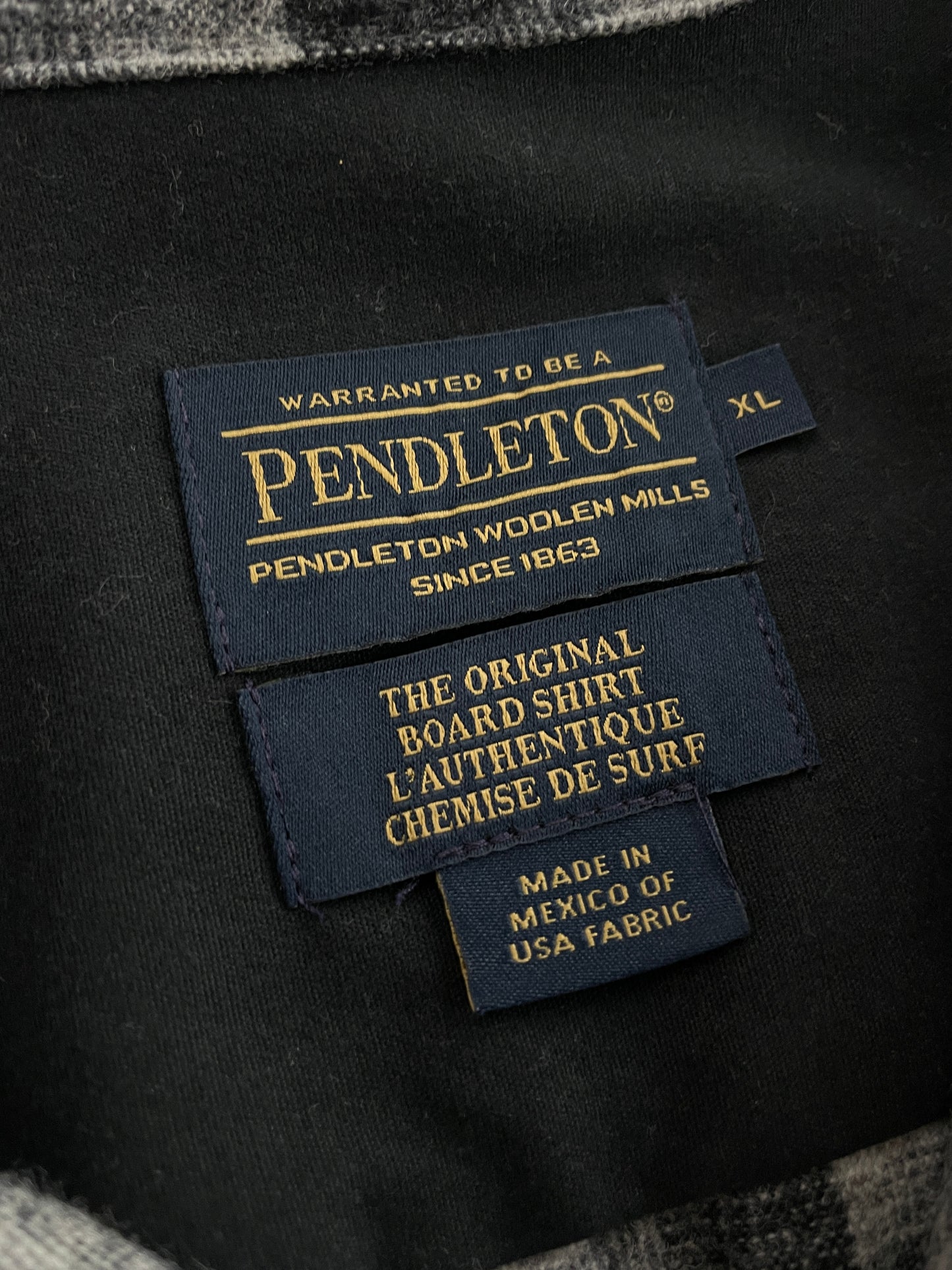 Pendleton Loop Collar Shirt [XL]