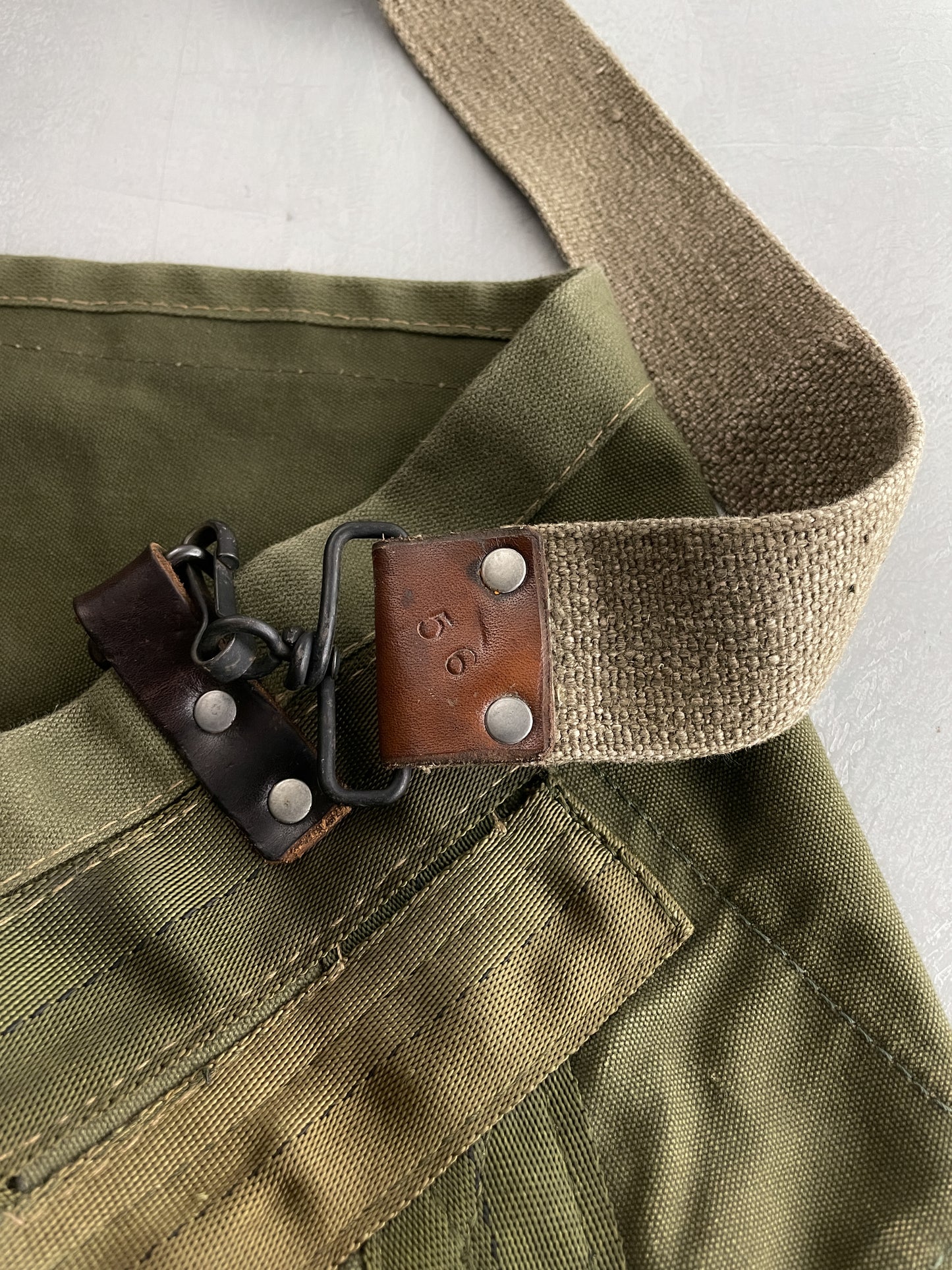 Re-Worked Military Canvas Bag