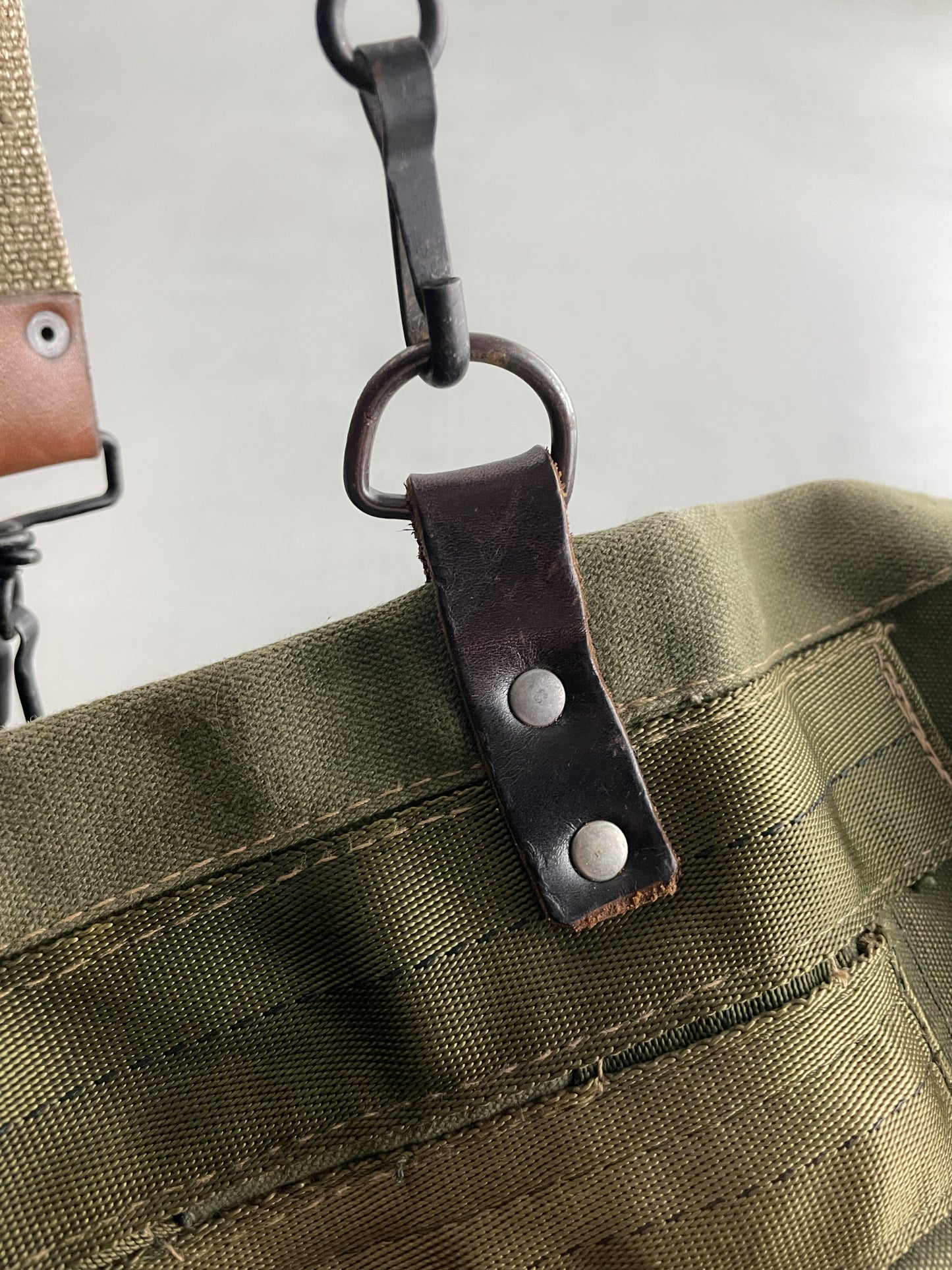 Re-Worked Military Canvas Bag