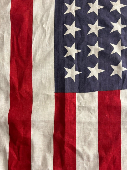 Faded 48 Star U.S.A. Flag