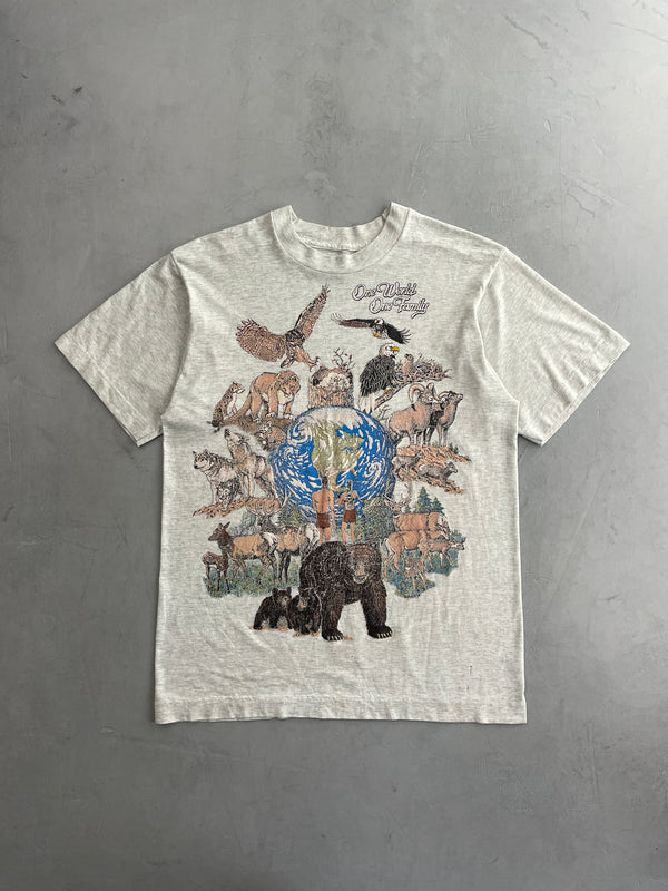 80's Paper Thin Adam & Eve Tee [L]