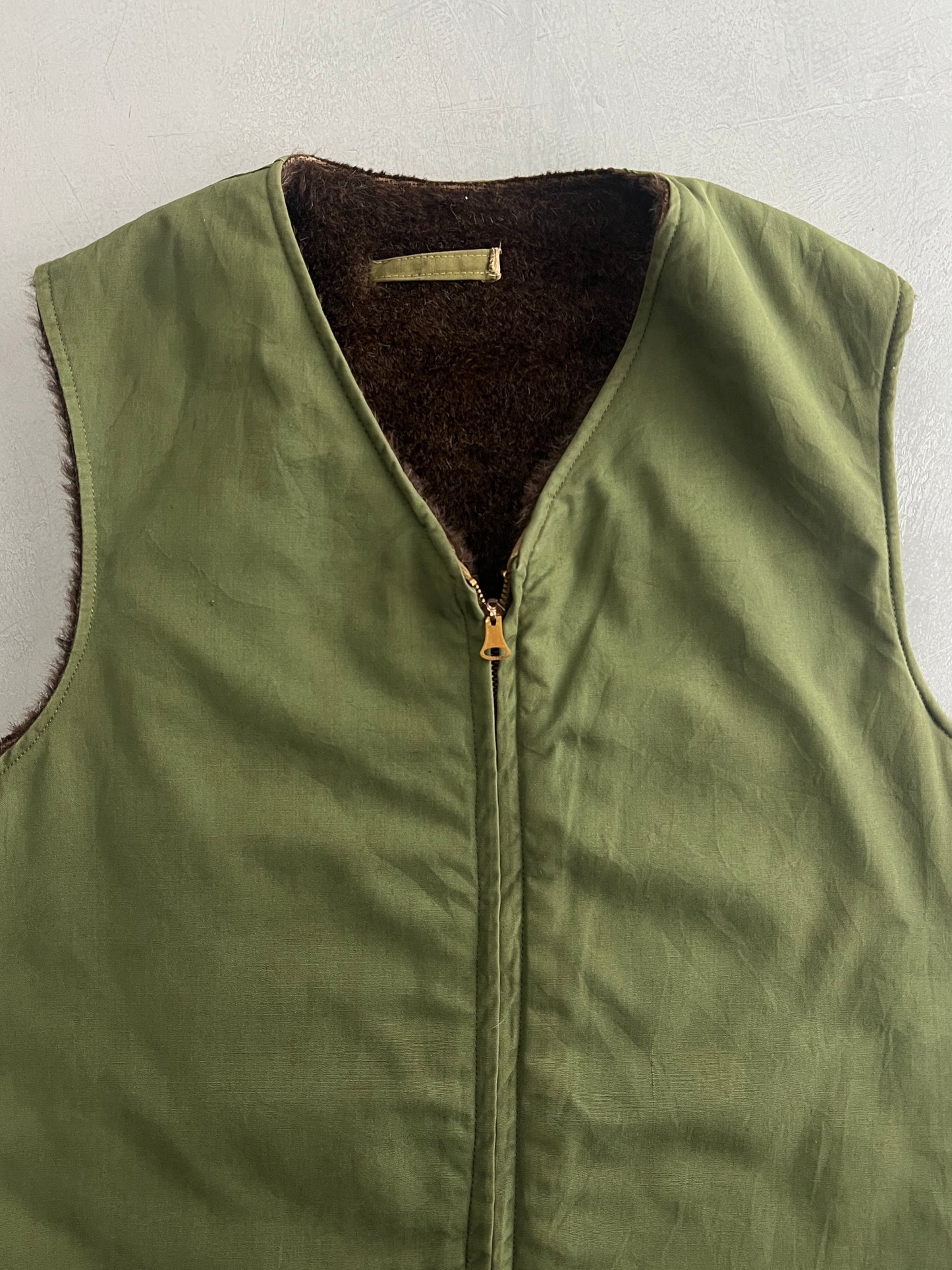 40's U.S.M.C. Alpaca Tanker Vest [M]