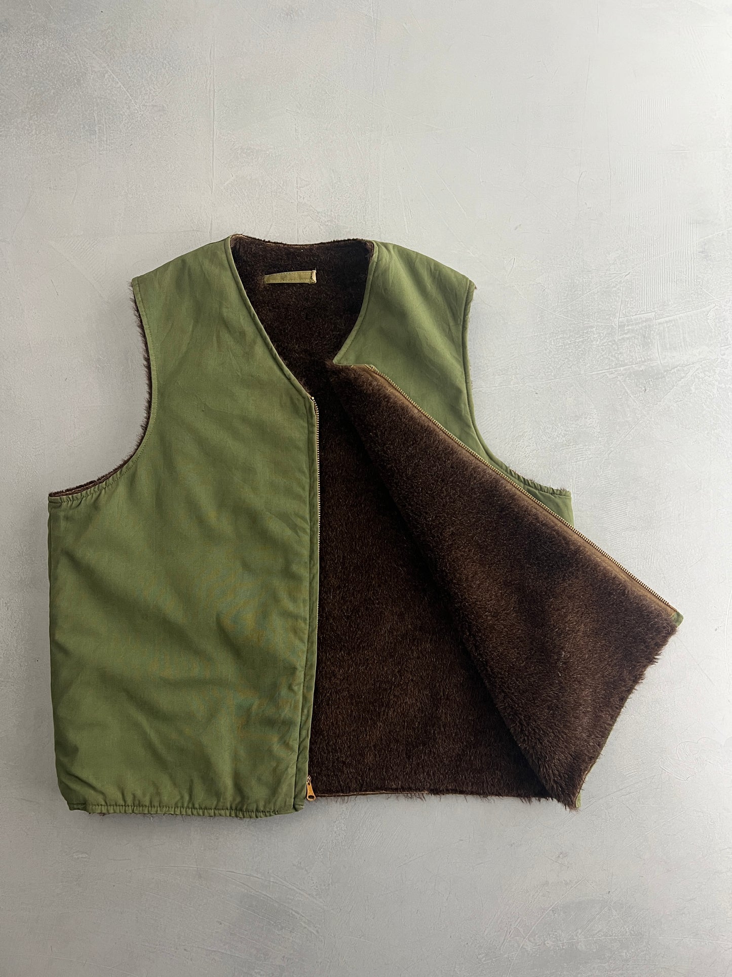 40's U.S.M.C. Alpaca Tanker Vest [M]