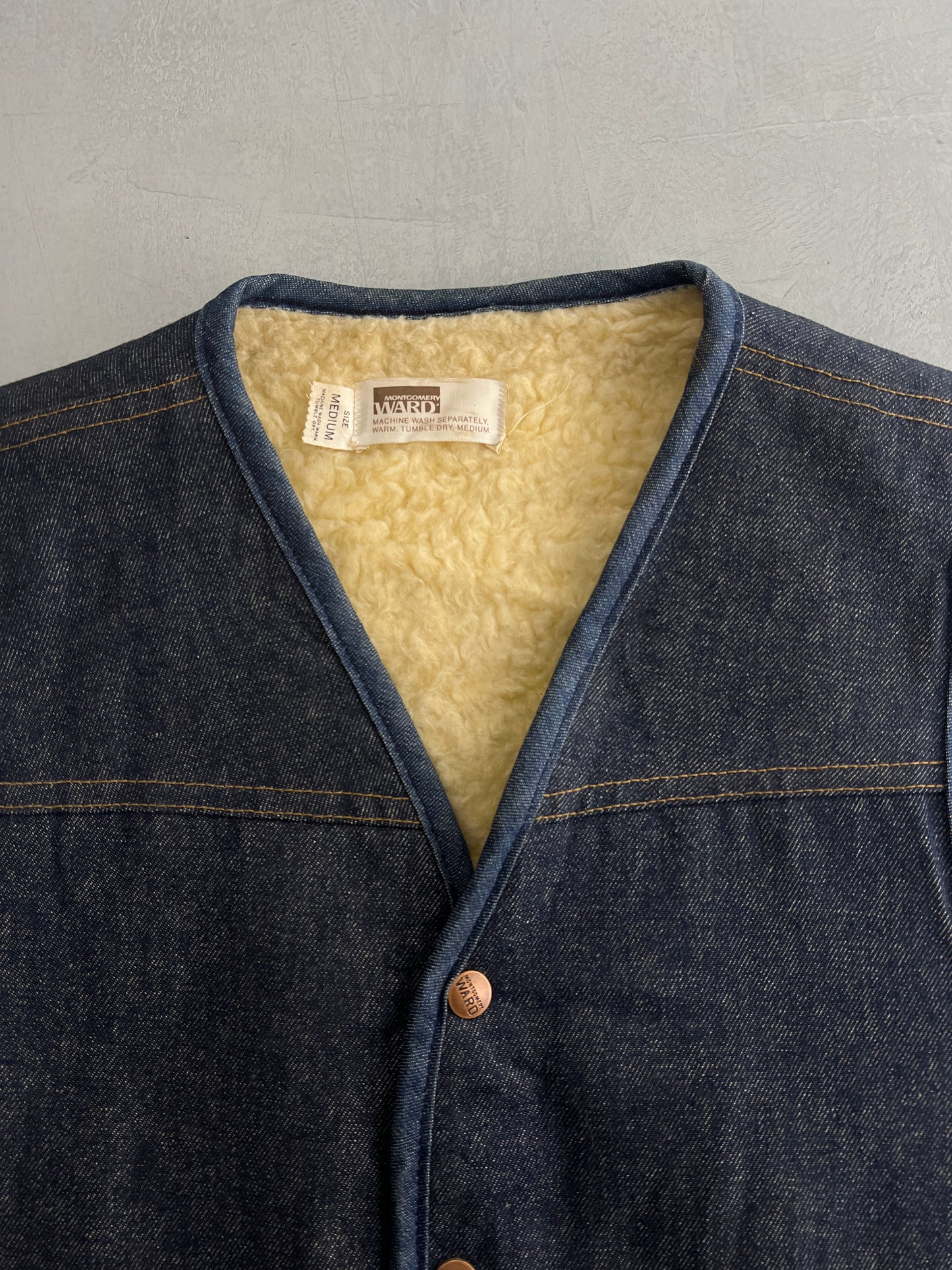 Montgomery Ward Sherpa Vest [M]