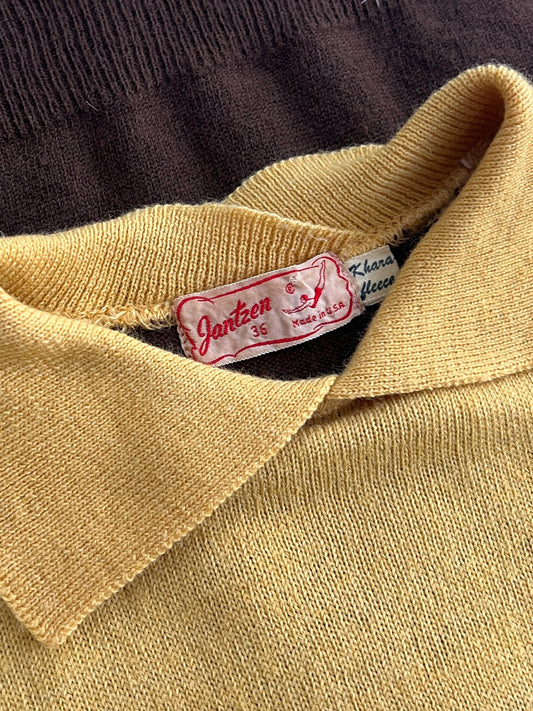50's Jantzen Khara Fleece Shirt [XS]