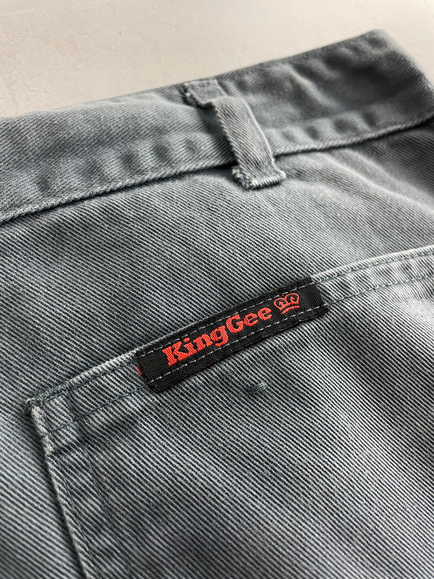 Faded King Gee Work Pants [33"]