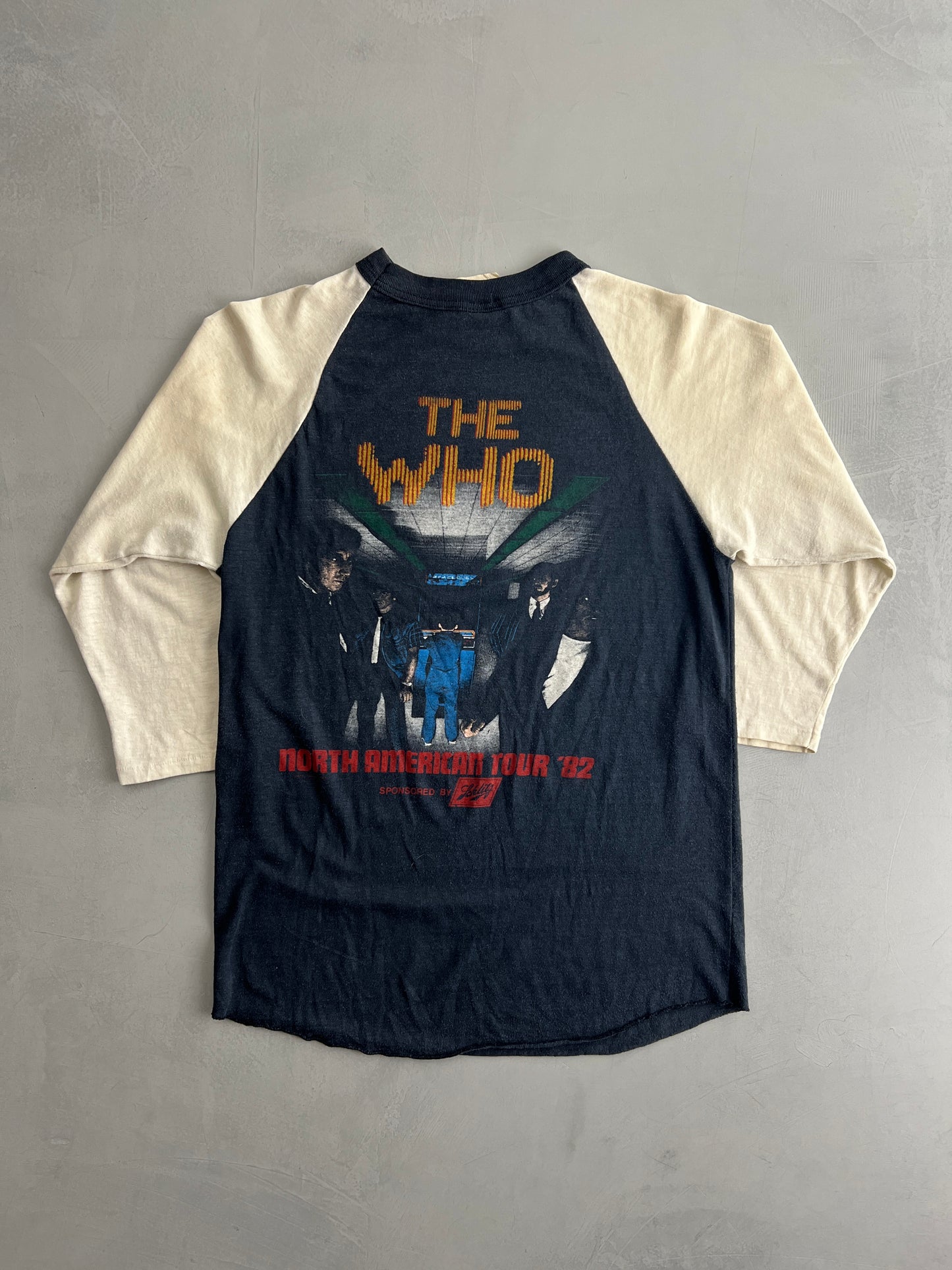 '82 The Who 'North America Tour' Raglan [M]