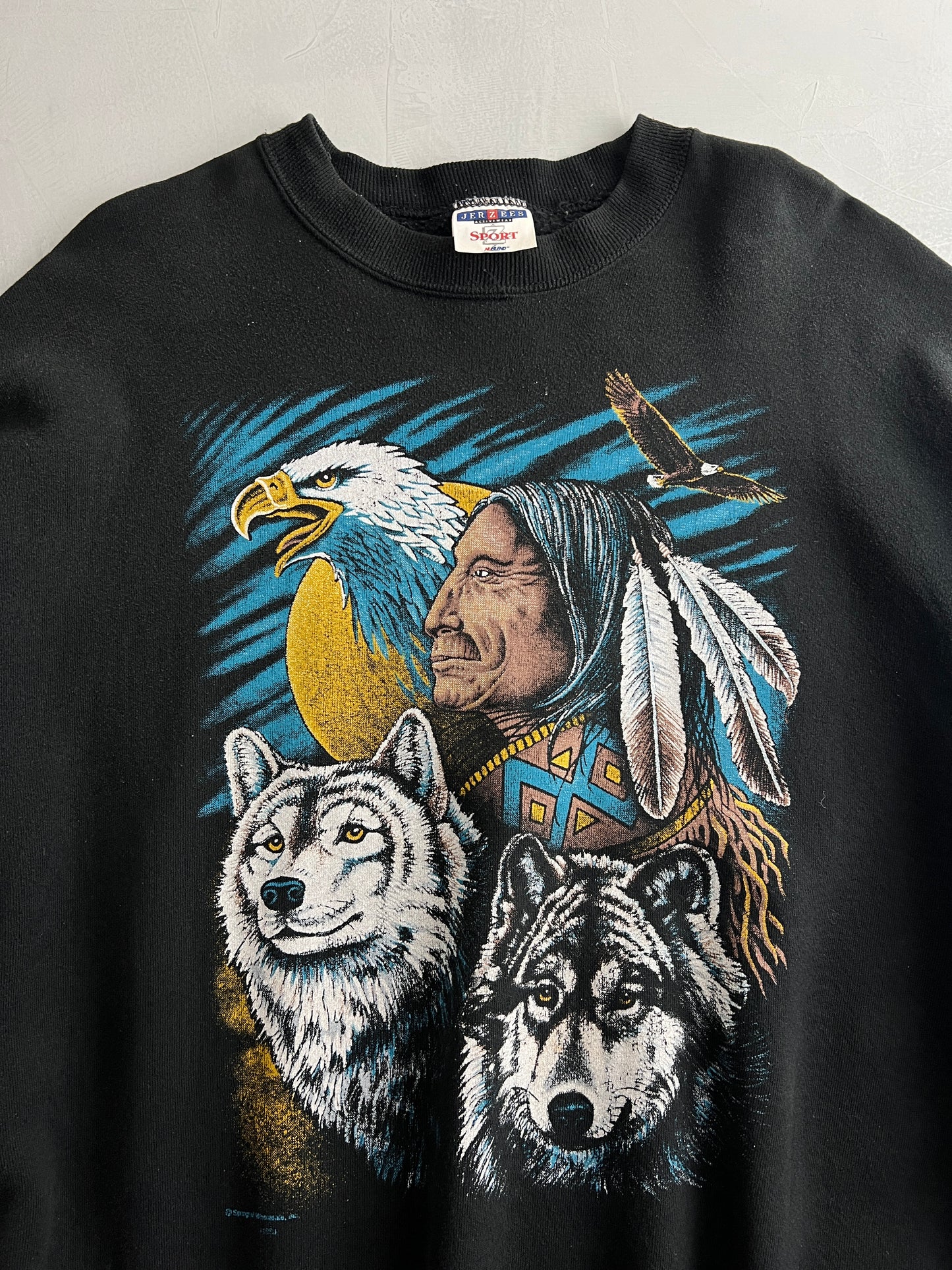 Faded Native American Sweatshirt [XL/2XL]
