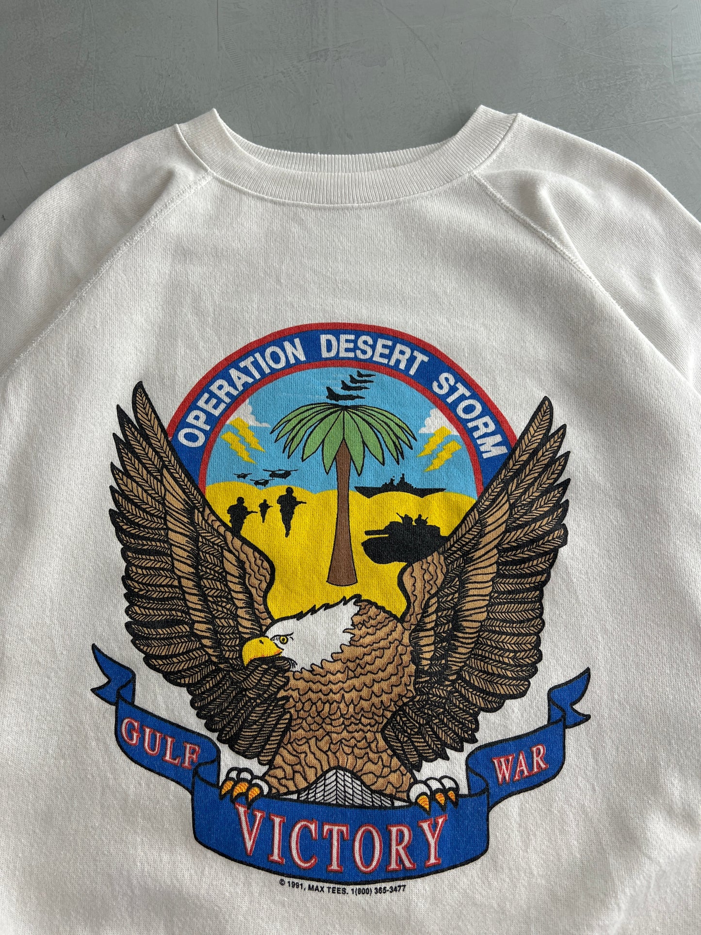 '91 Operation Desert Storm Sweatshirt [XL]