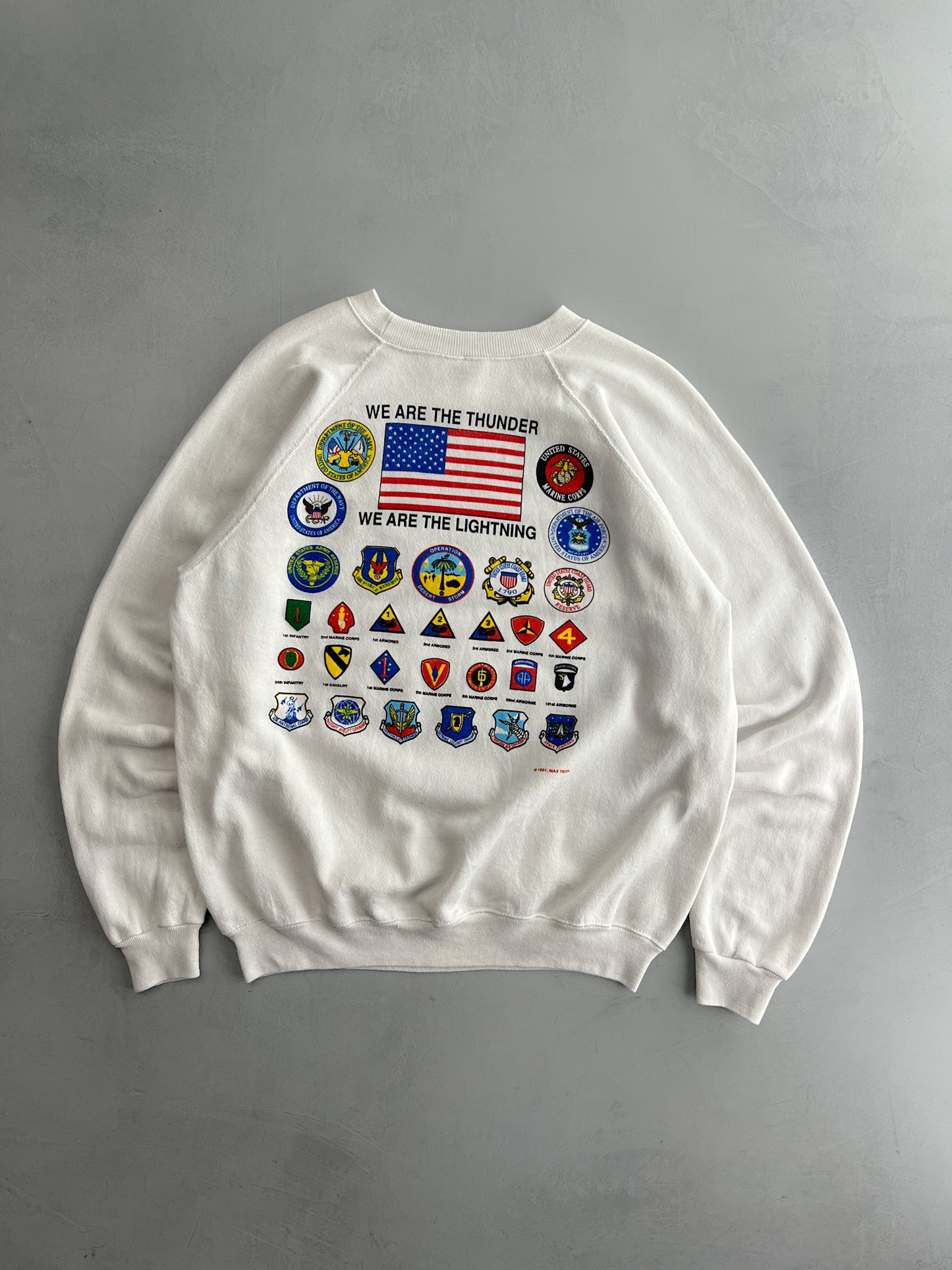 '91 Operation Desert Storm Sweatshirt [XL]