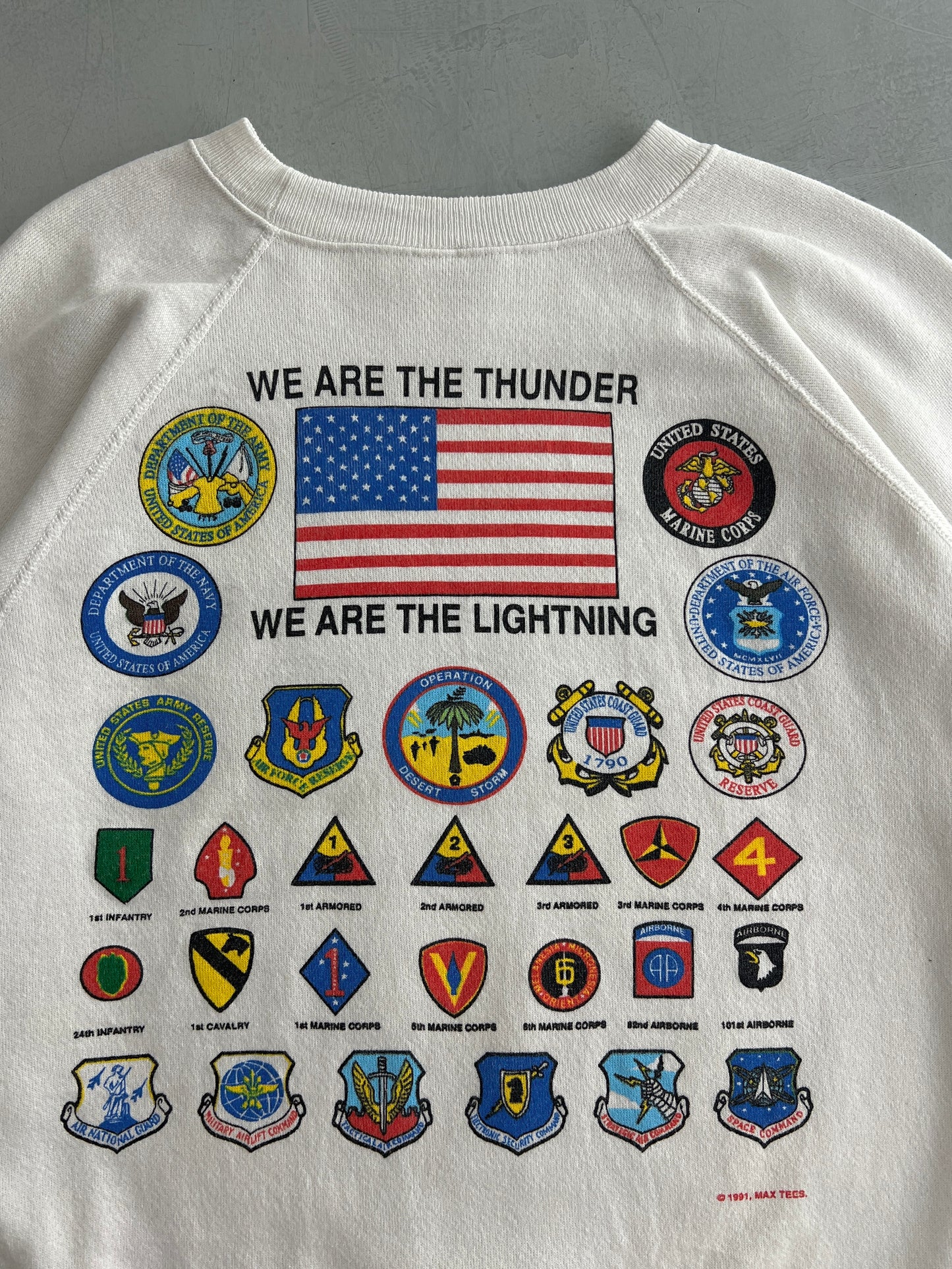 '91 Operation Desert Storm Sweatshirt [XL]