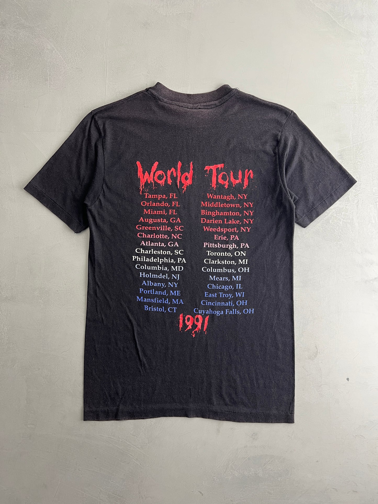 '91 Cinderella 'World Tour' Tee [M]