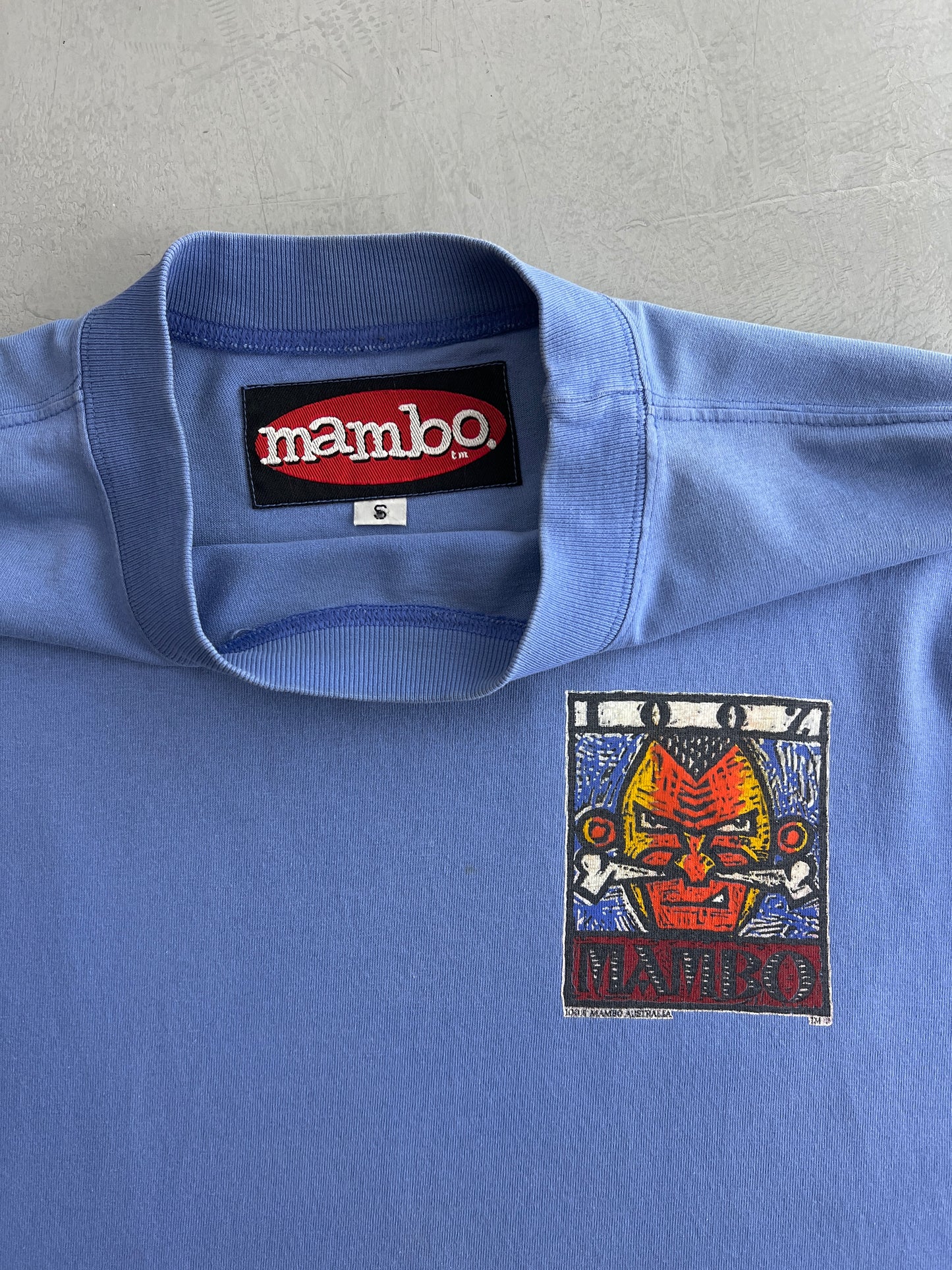 Late 80's / Early 90's Mambo Angry Man Tee [XL]