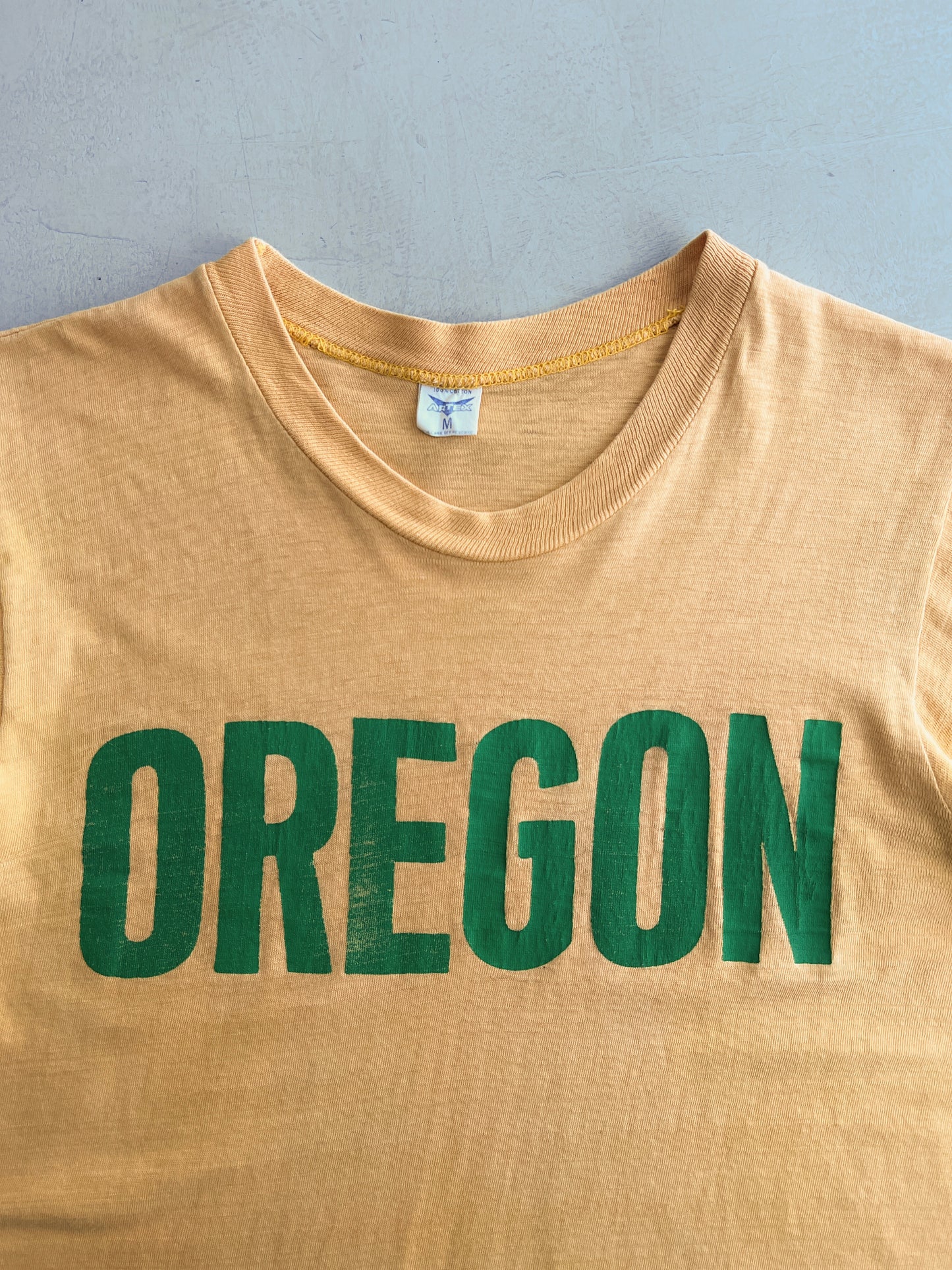 70's Faded Oregon Tee [S/M]