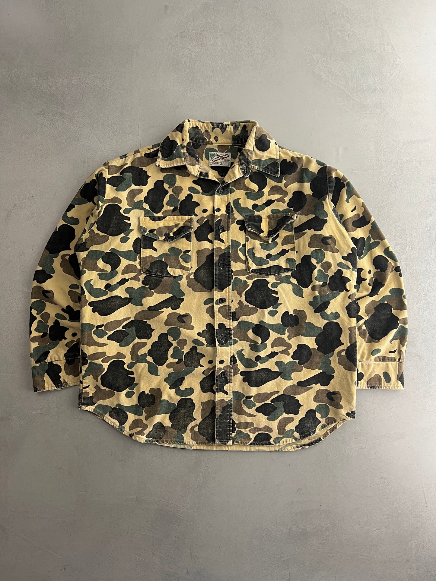 Faded Camo Hunting Shirt [XL]