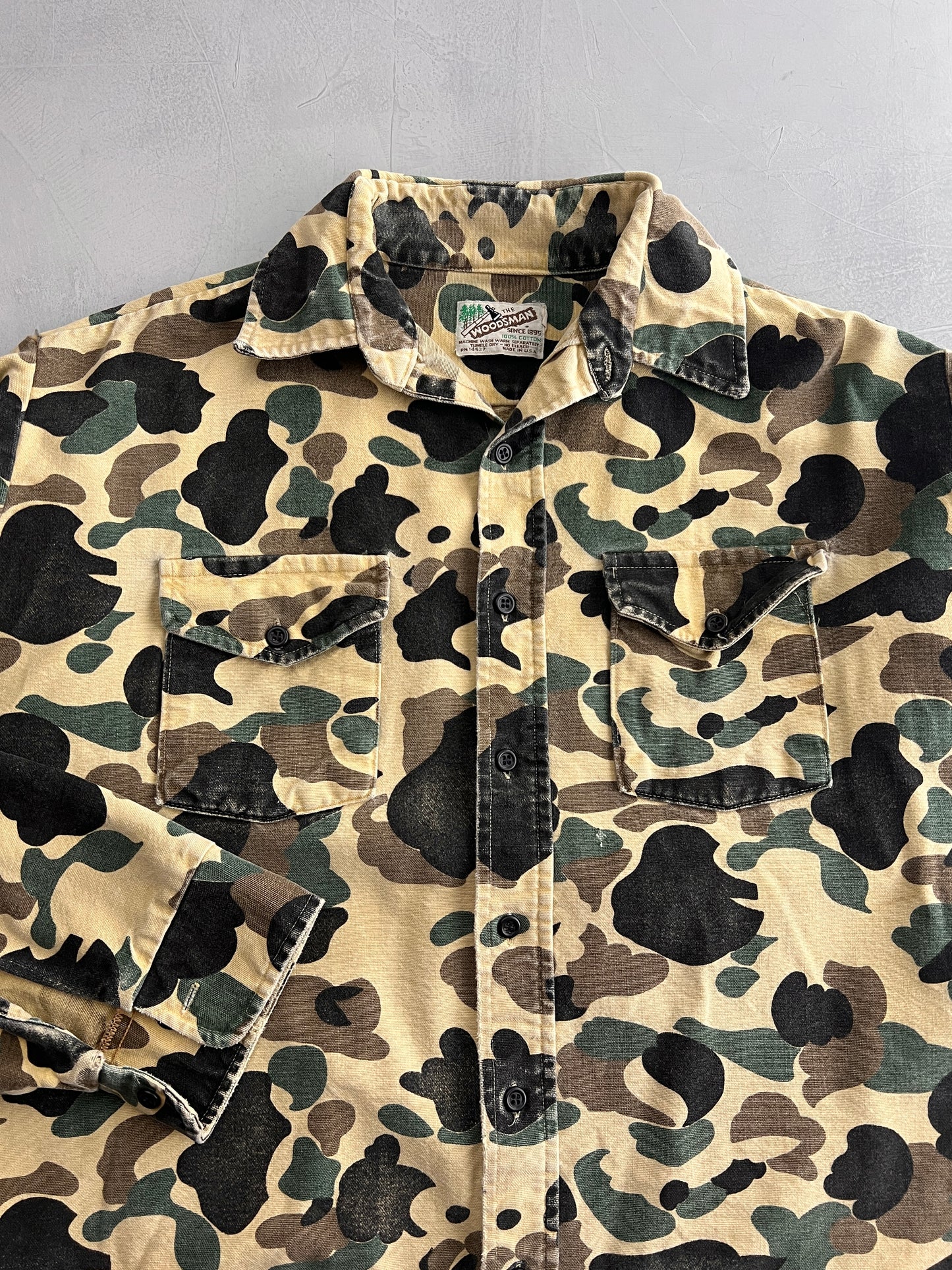 Faded Camo Hunting Shirt [XL]