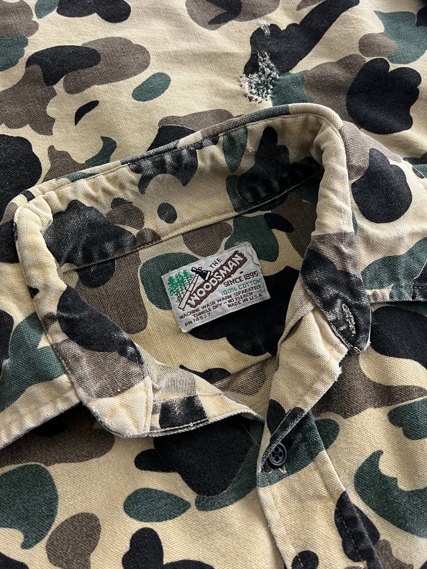 Faded Camo Hunting Shirt [XL]