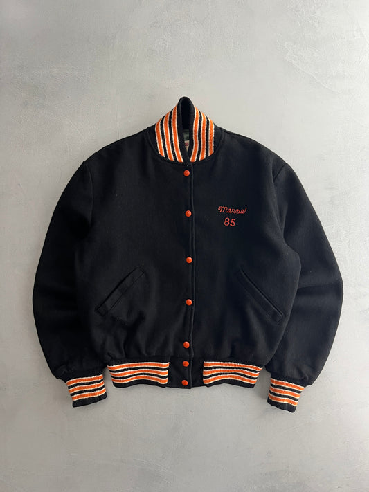 80's Benton Co-Captain Varsity Jacket [M]