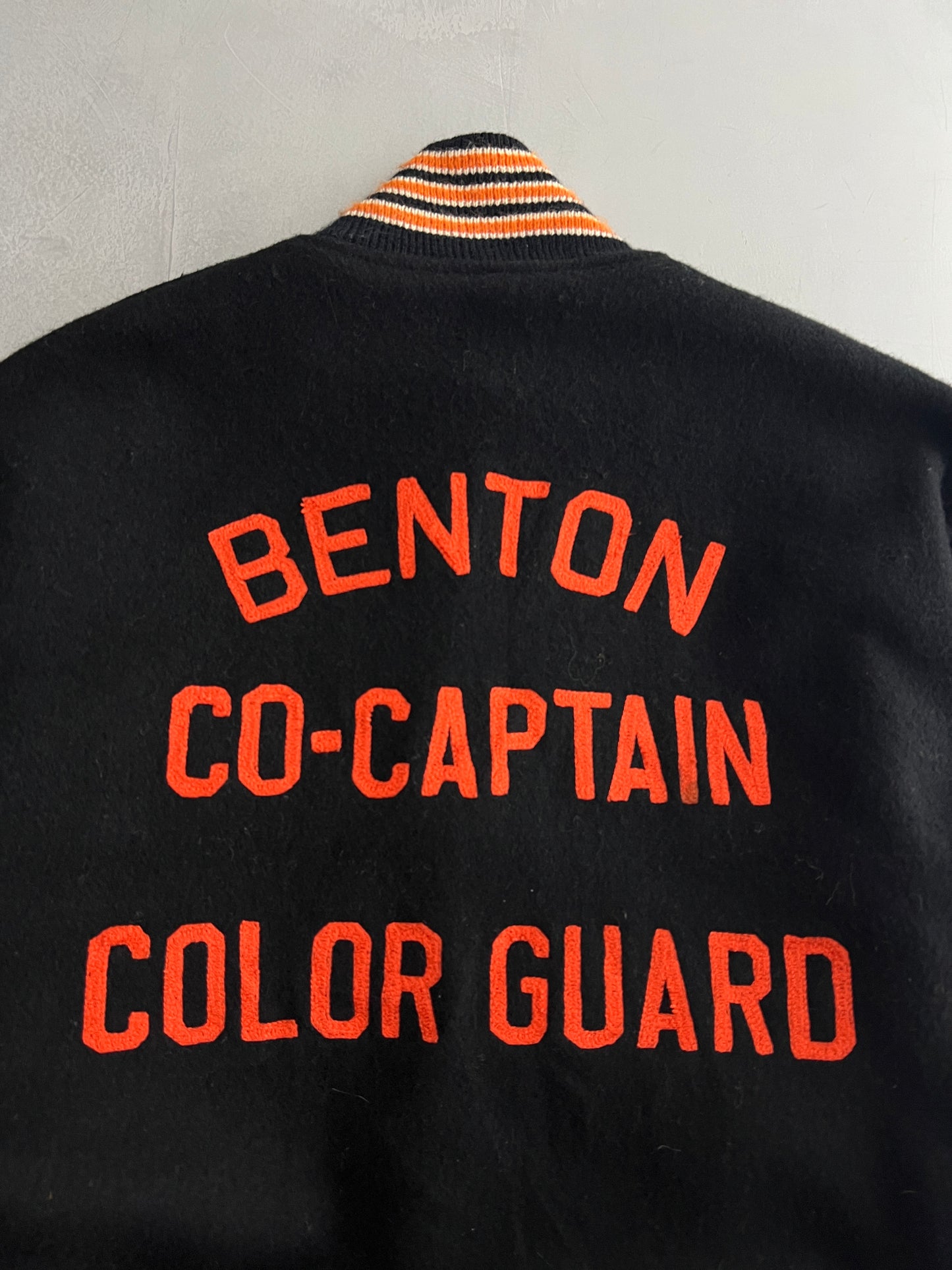 80's Benton Co-Captain Varsity Jacket [M]