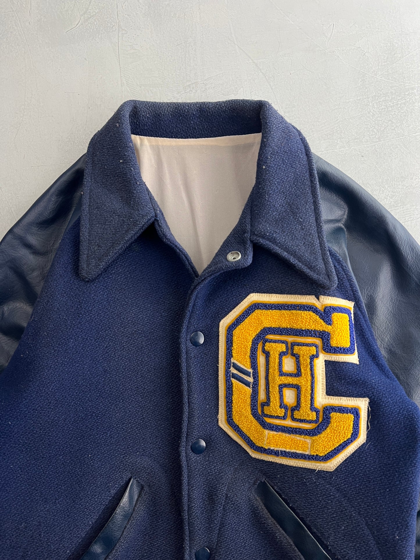 'CH' Lettermen Jacket [S/M]