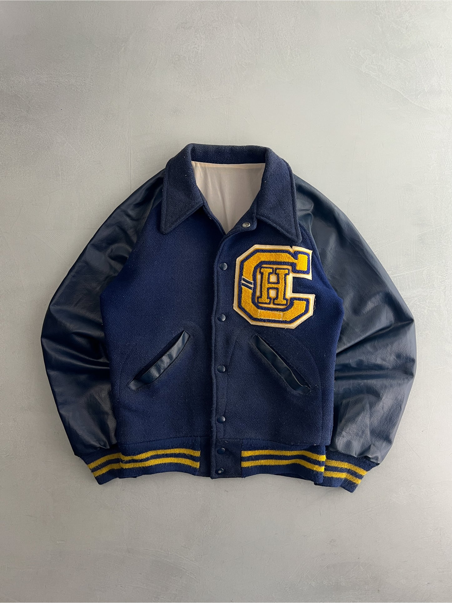 'CH' Lettermen Jacket [S/M]