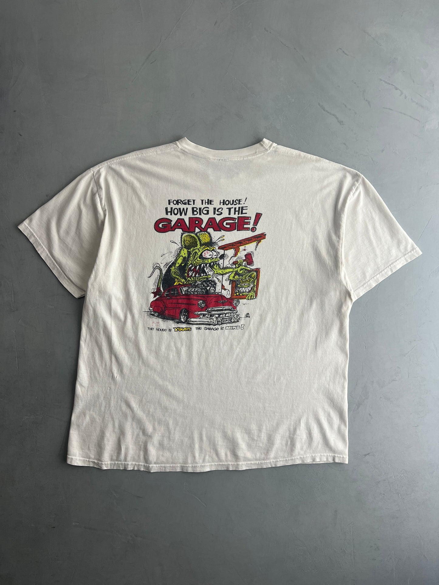 90's Rat Fink 'Garage' Tee [XL]
