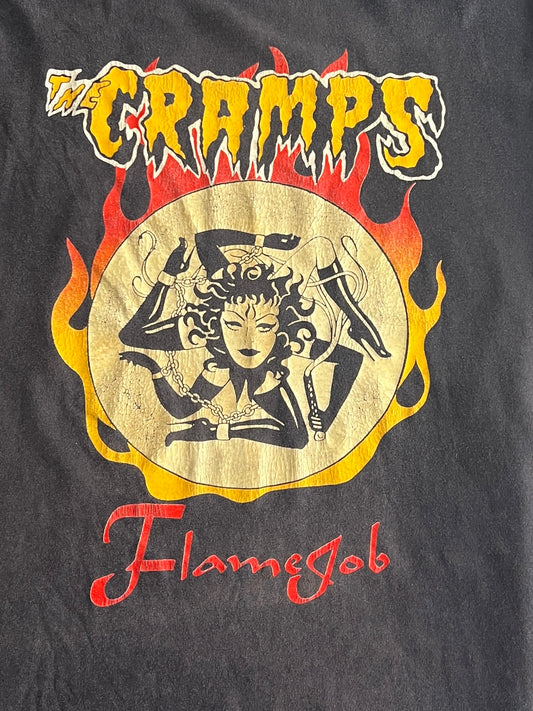 '94 Cramps 'Flame Job' Long Sleeve Tee [XL]