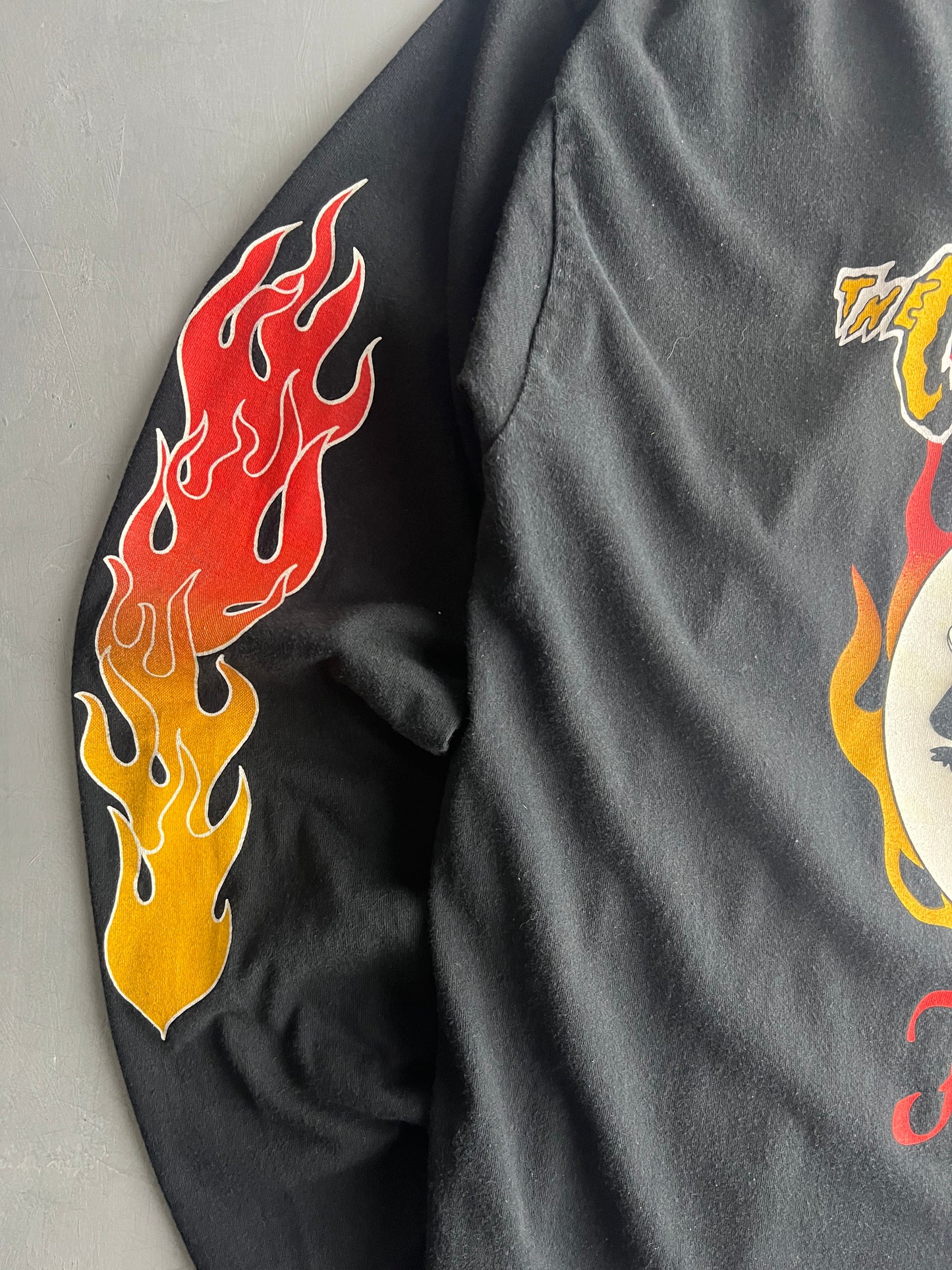 '94 Cramps 'Flame Job' Long Sleeve Tee [XL]