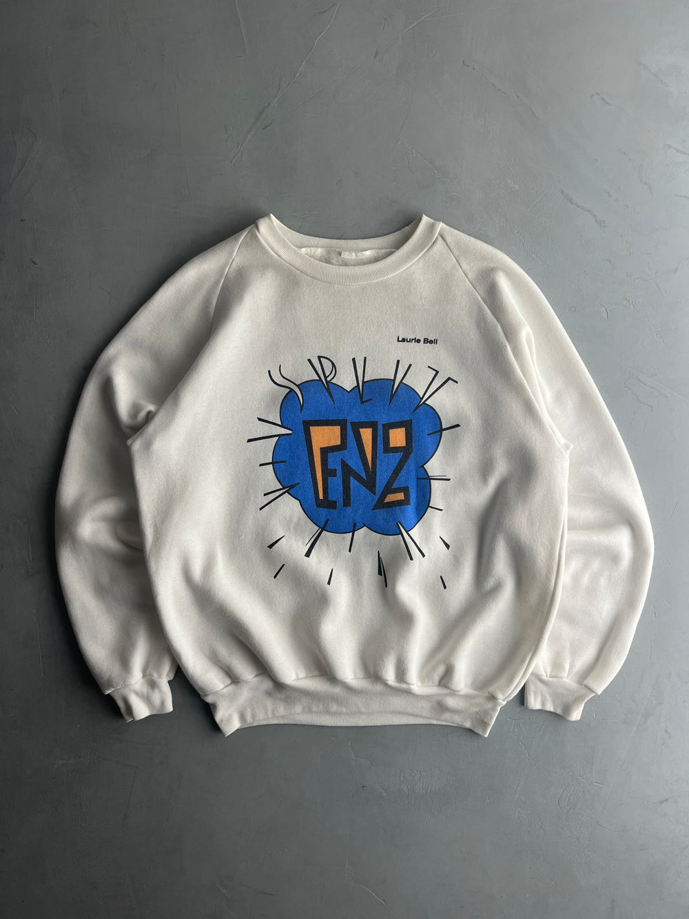 '84 Split Enz 'See Ya Round' Tour Sweatshirt [XL]