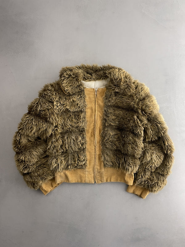 70’s Fuzzy Jacket [XS]