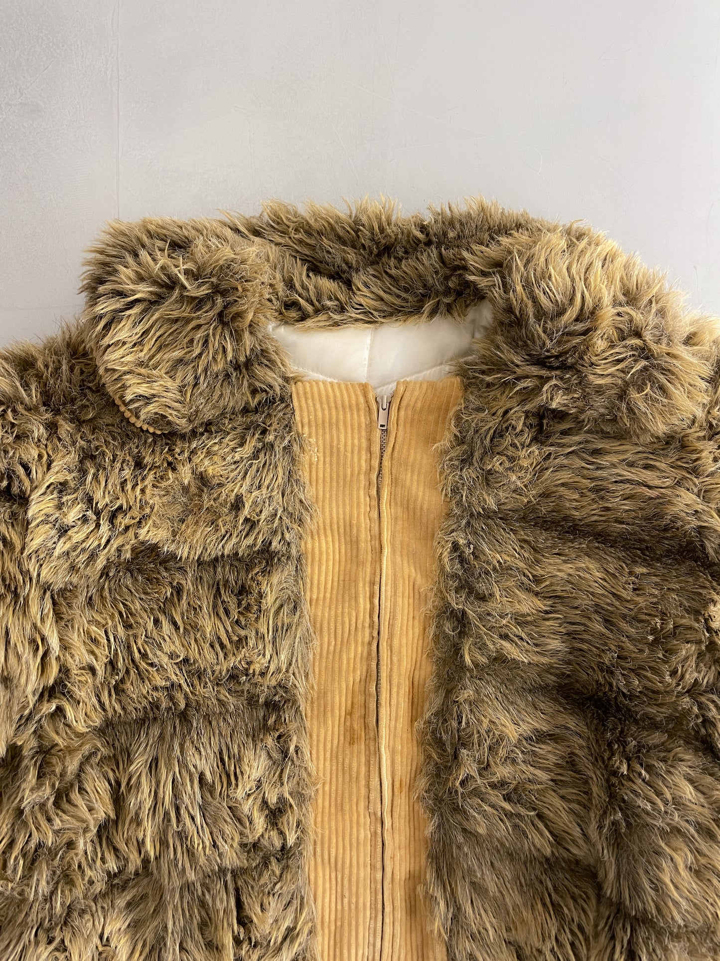 70’s Fuzzy Jacket [XS]