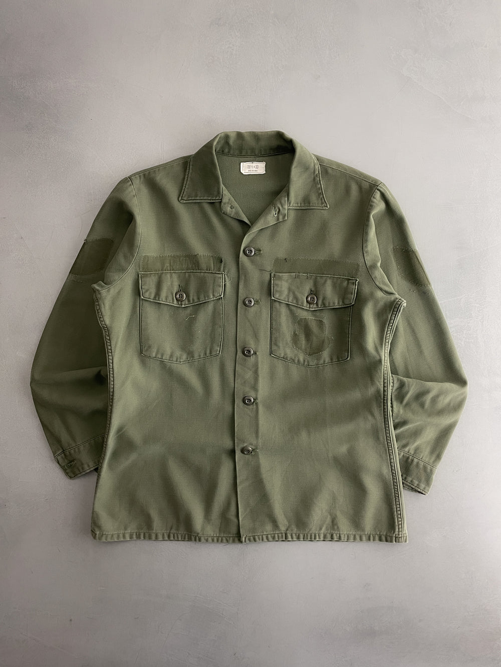 Sun-faded OG-107 U.S. Army Shirt [M/L]