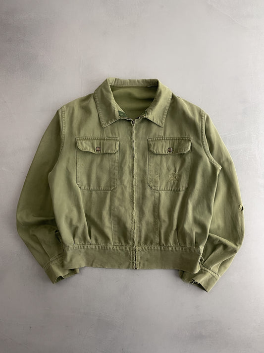 60's Aus Army Zip Jacket [M]