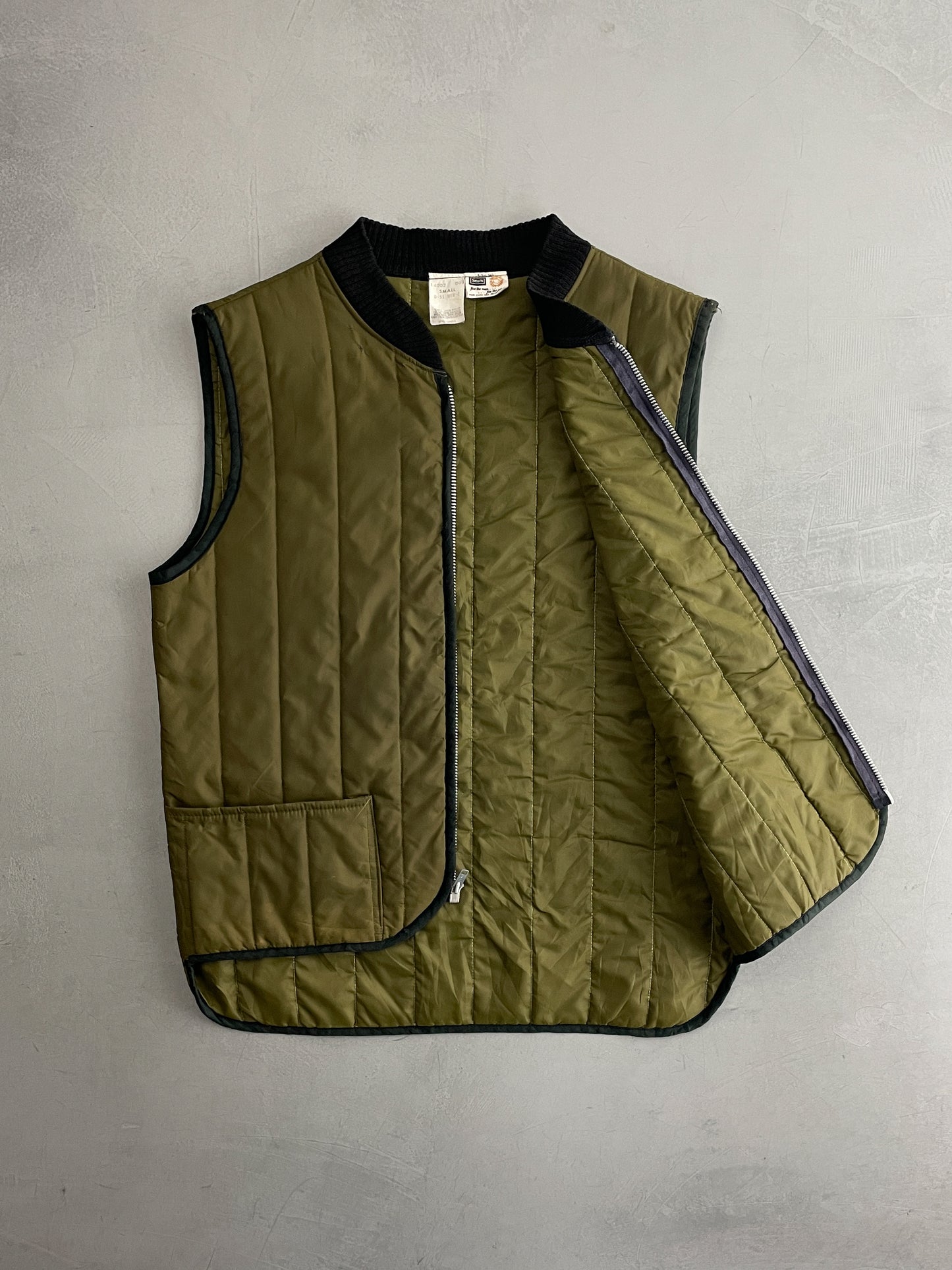 60's Sears Quilted Vest [M]