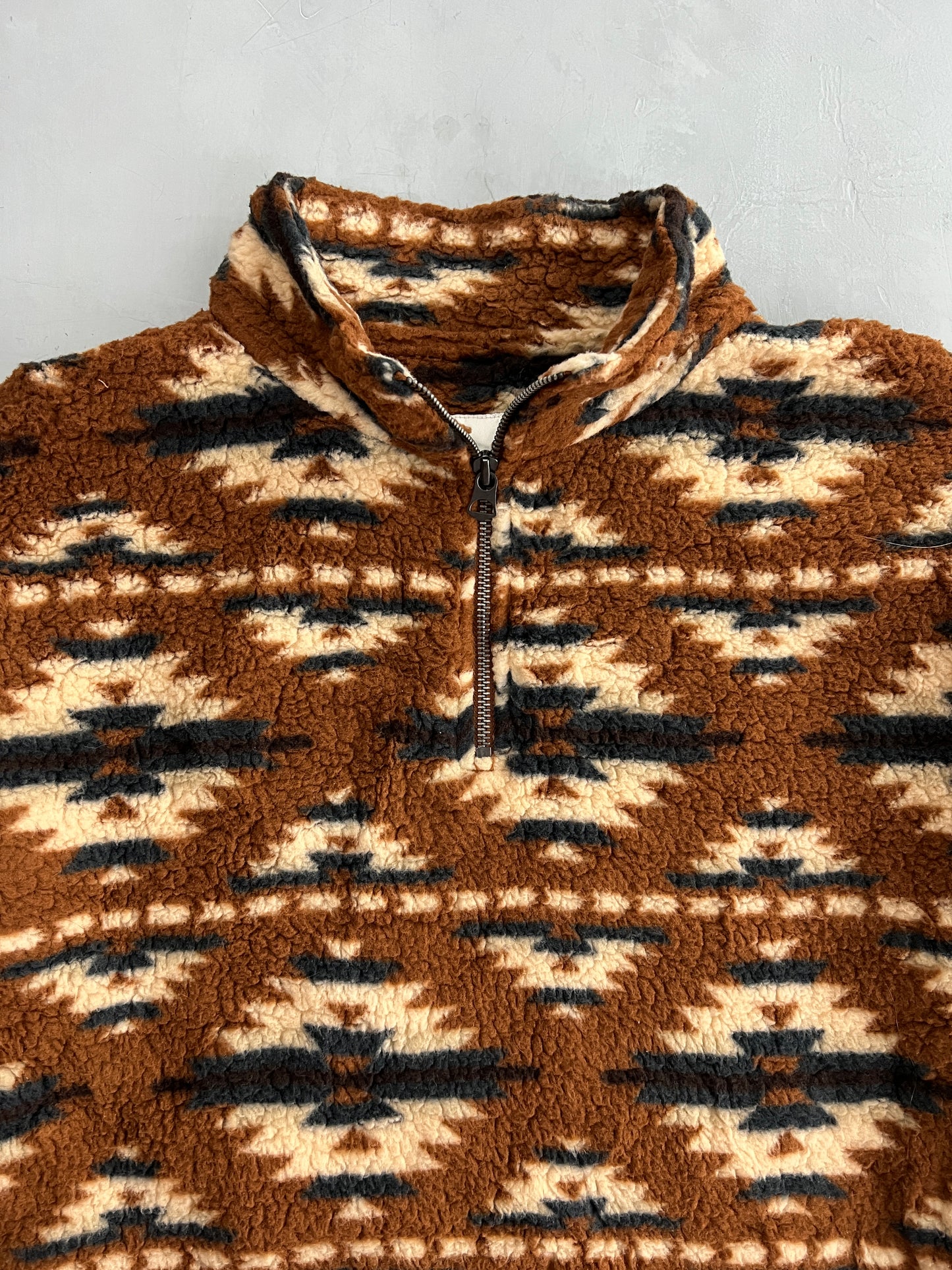 Cropped Aztec Fleece [M]