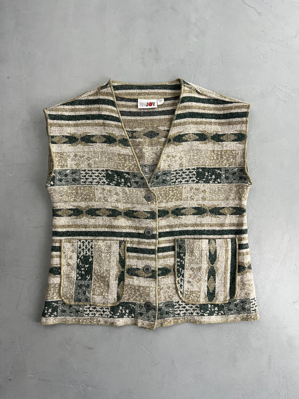 Aztec Wool Vest [M]
