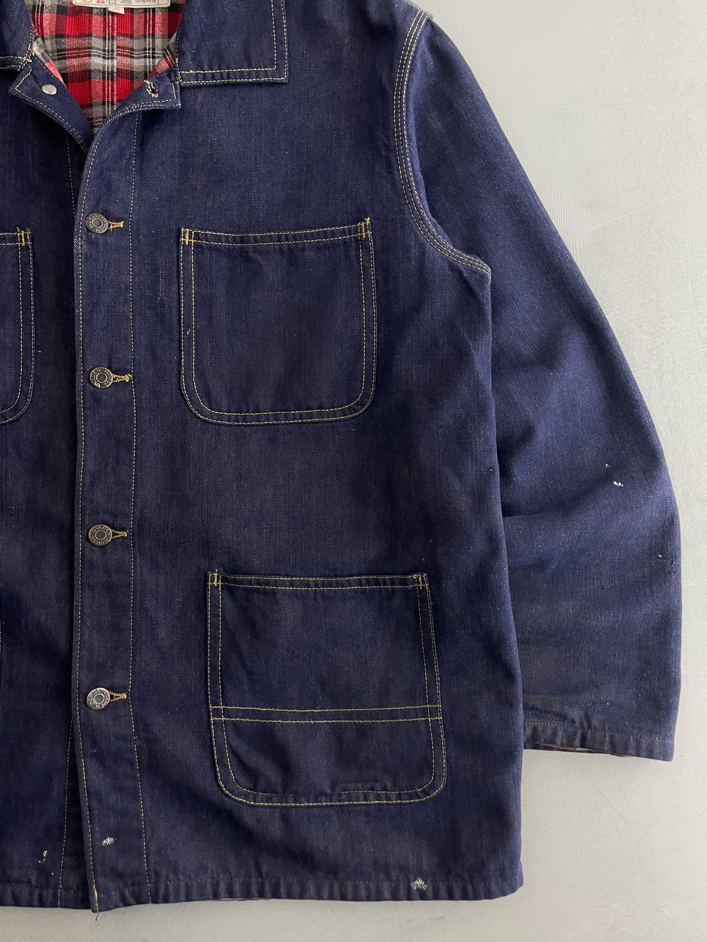 Golden Horse Flannel Lined Chore Jacket [L]