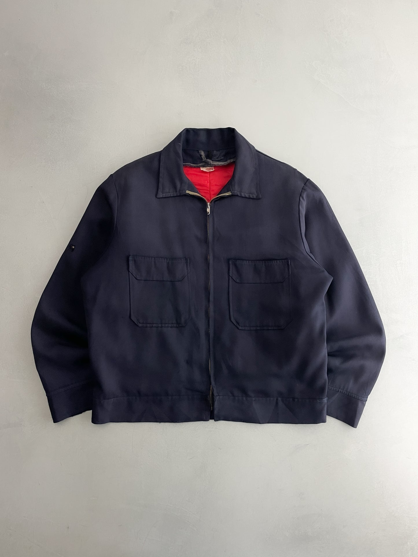 60's Uni-Tog Mechanic Jacket w Detachable Lining [XL]